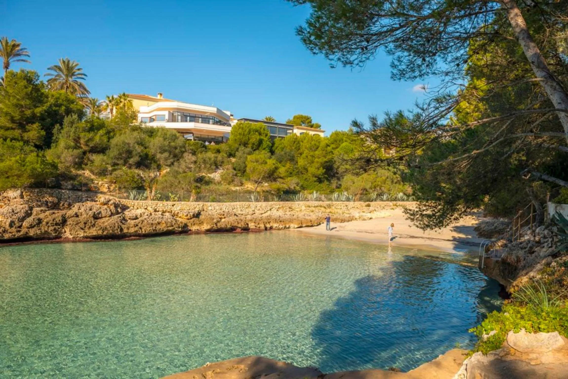 Natural landscape in Villa Cala Esmeralda