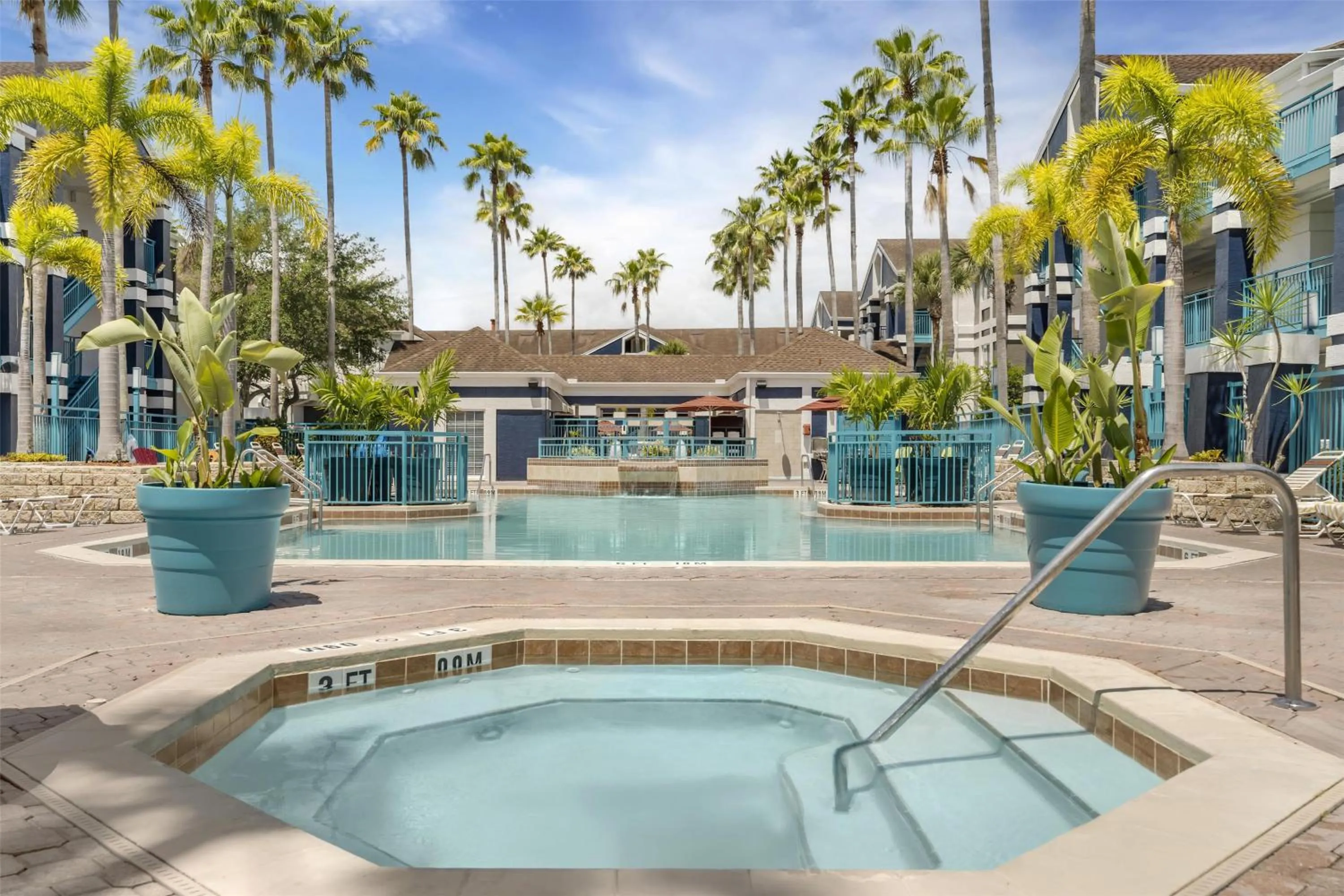 Pool view in Sonesta ES Suites Orlando - Lake Buena Vista