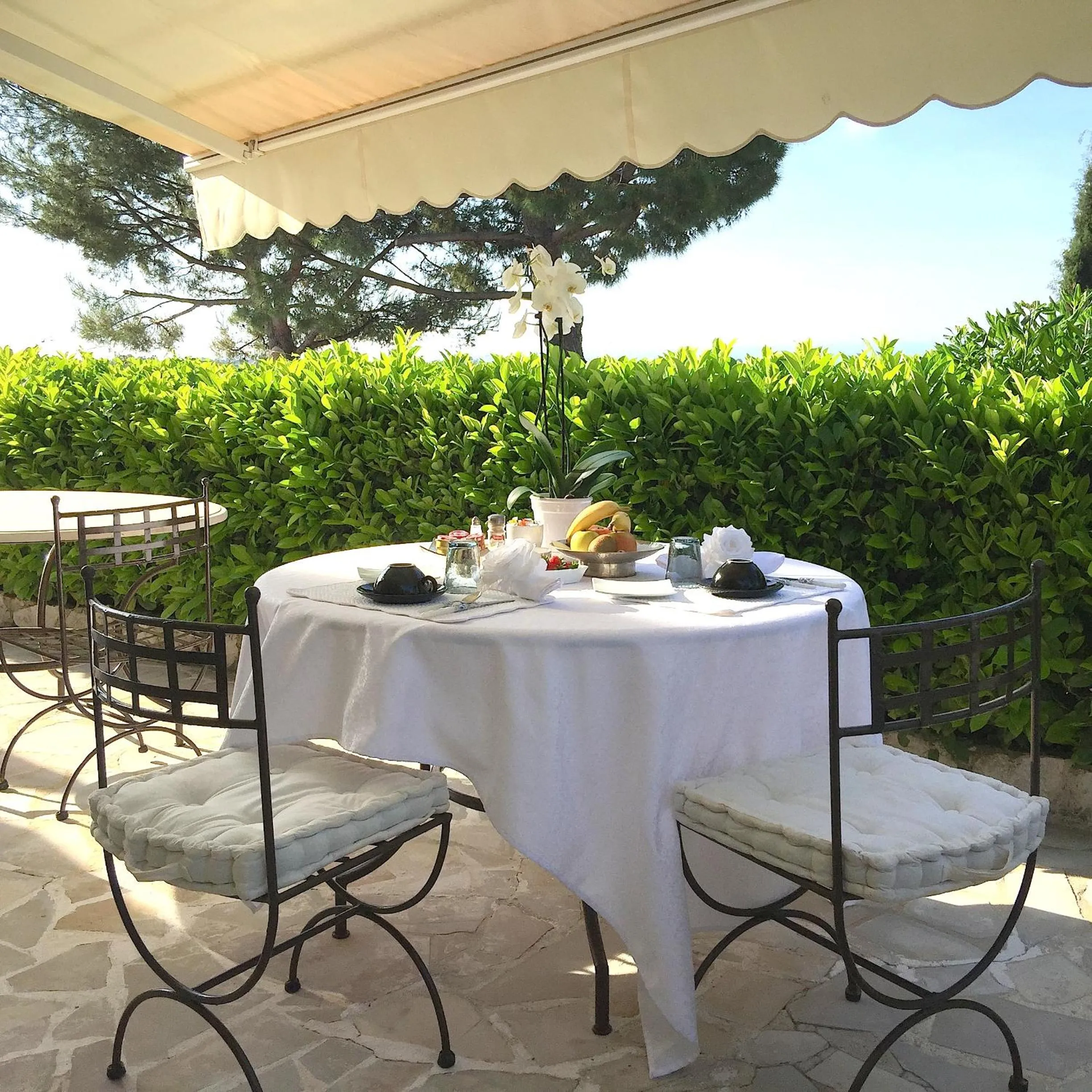 Patio in La Bergerie B&B