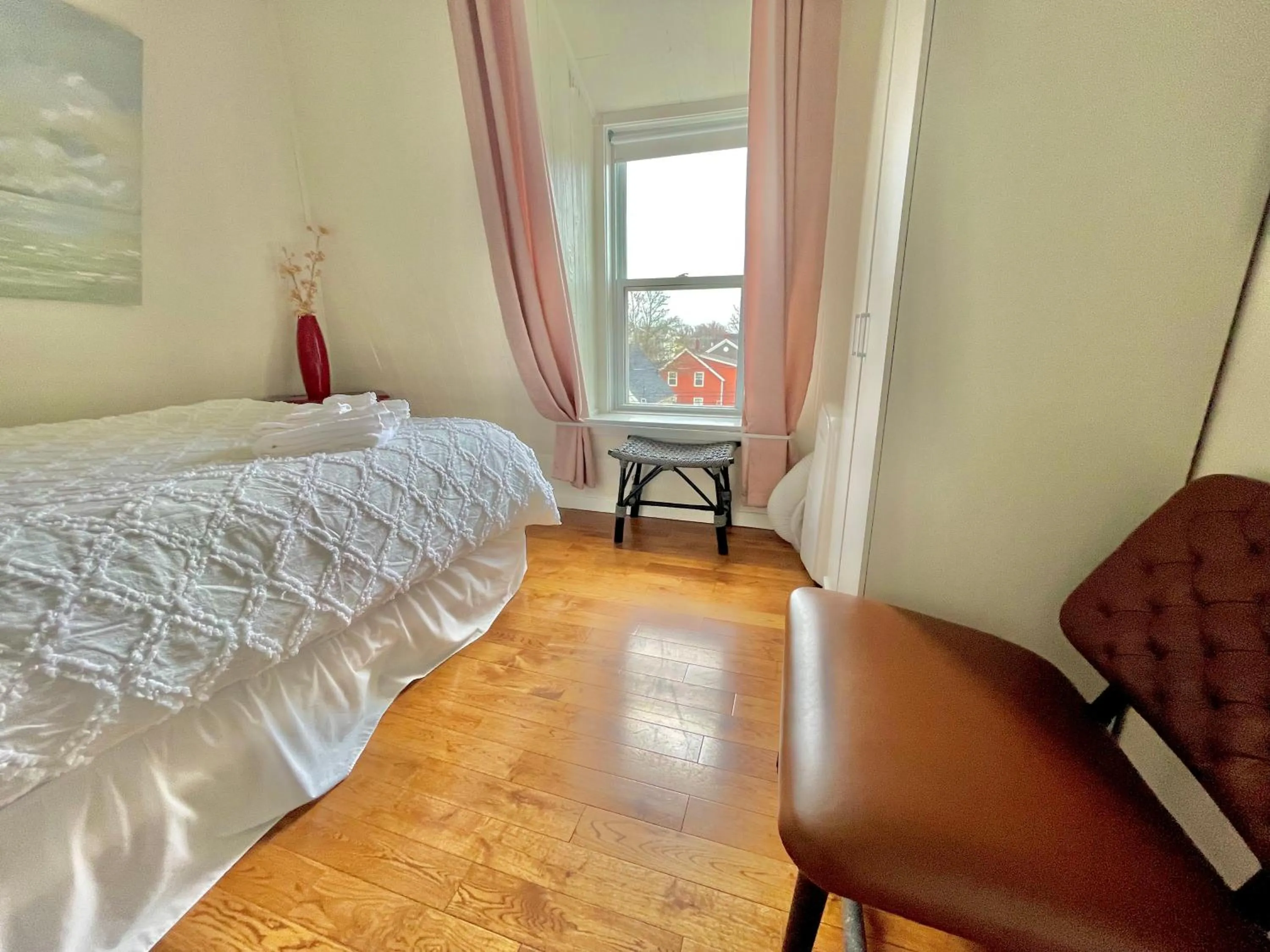 Bed in The Loft at Charlotte's Rose