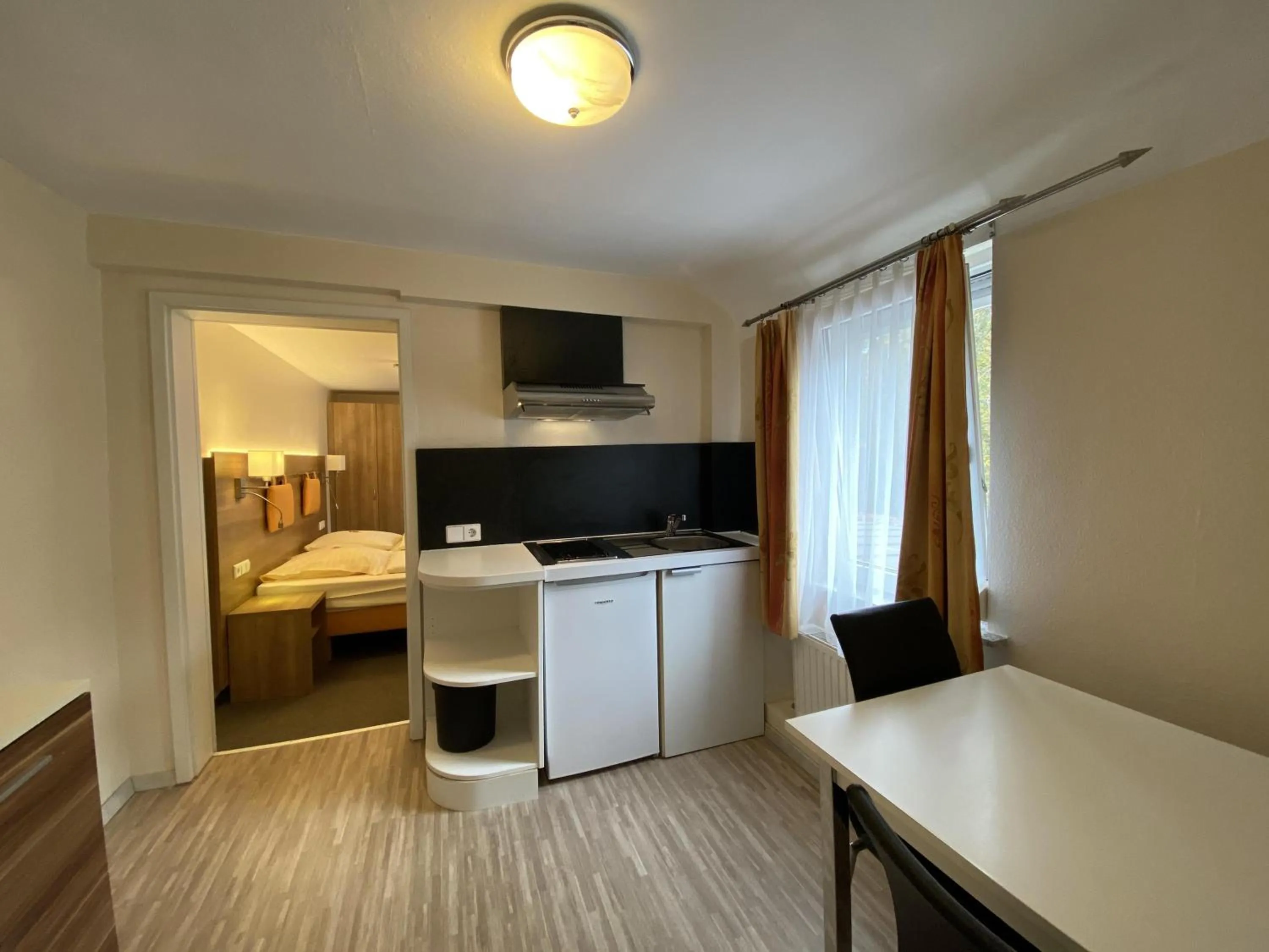 Kitchen or kitchenette, Bed in Kulinarium an der Glems