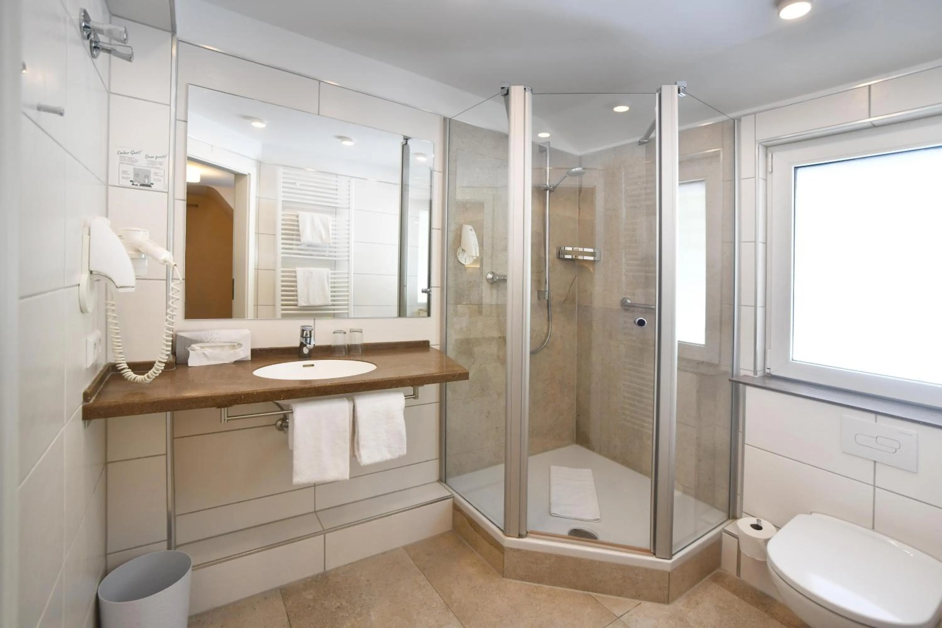 Shower in Kulinarium an der Glems