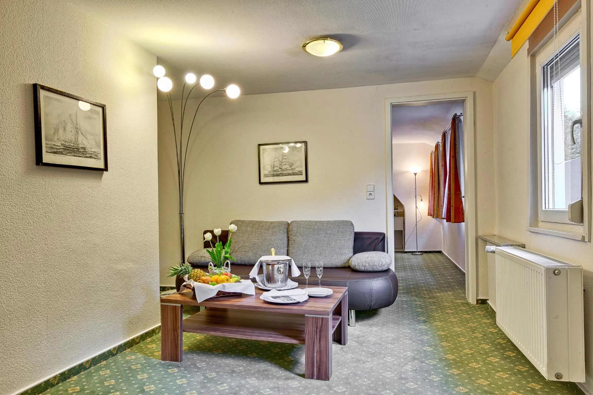 Seating area in Kulinarium an der Glems