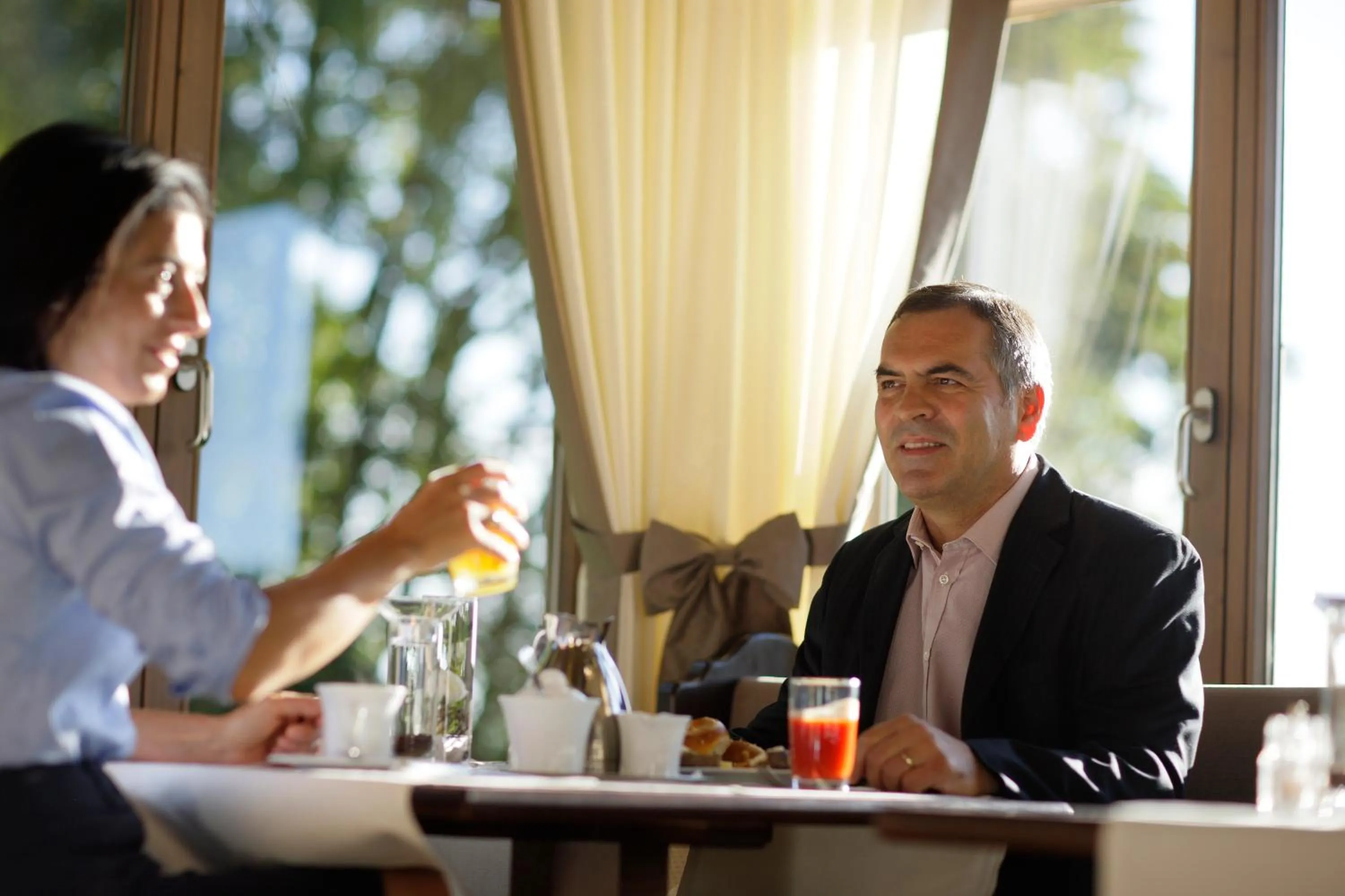 Guests in allgäu resort