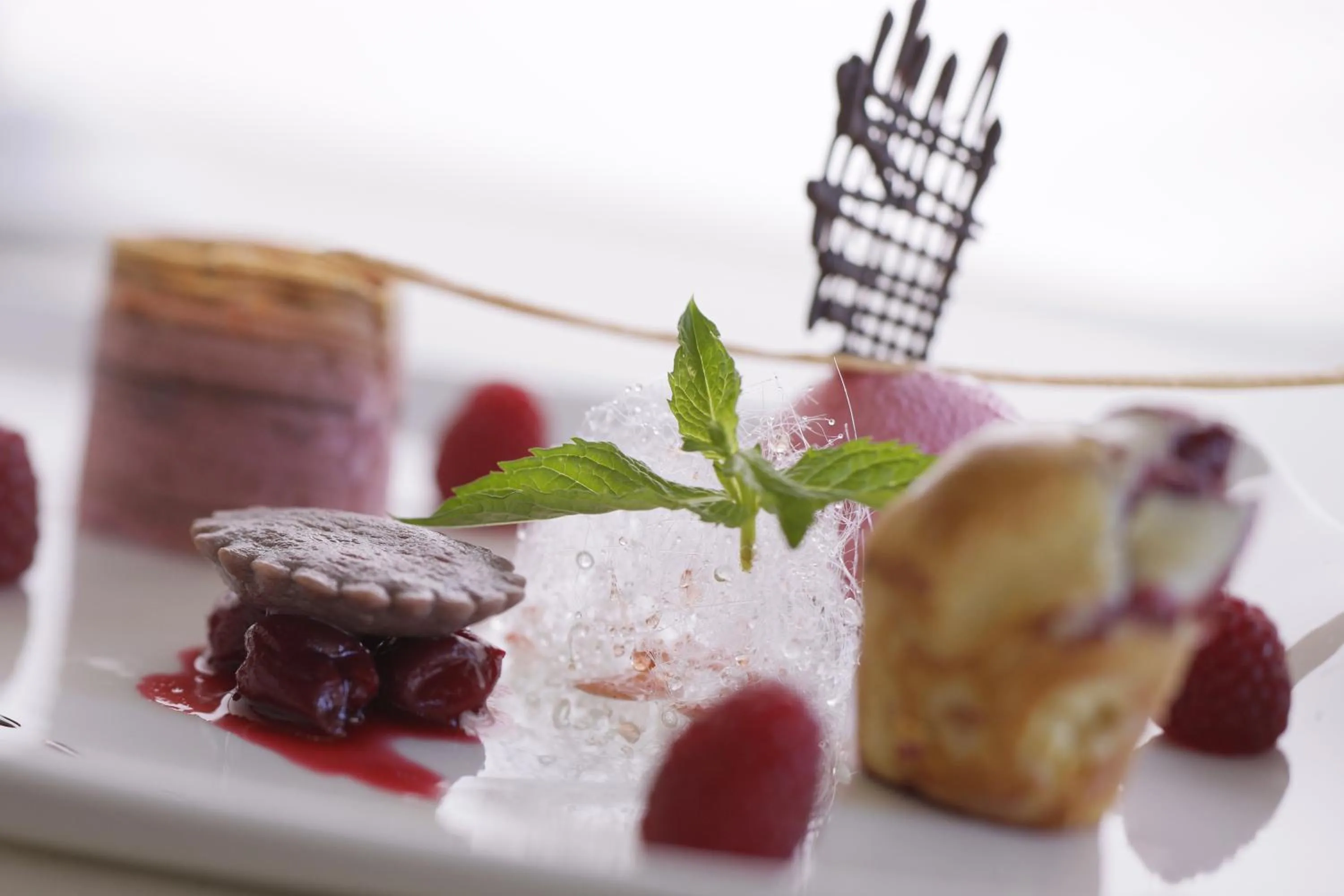 Food close-up in allgäu resort