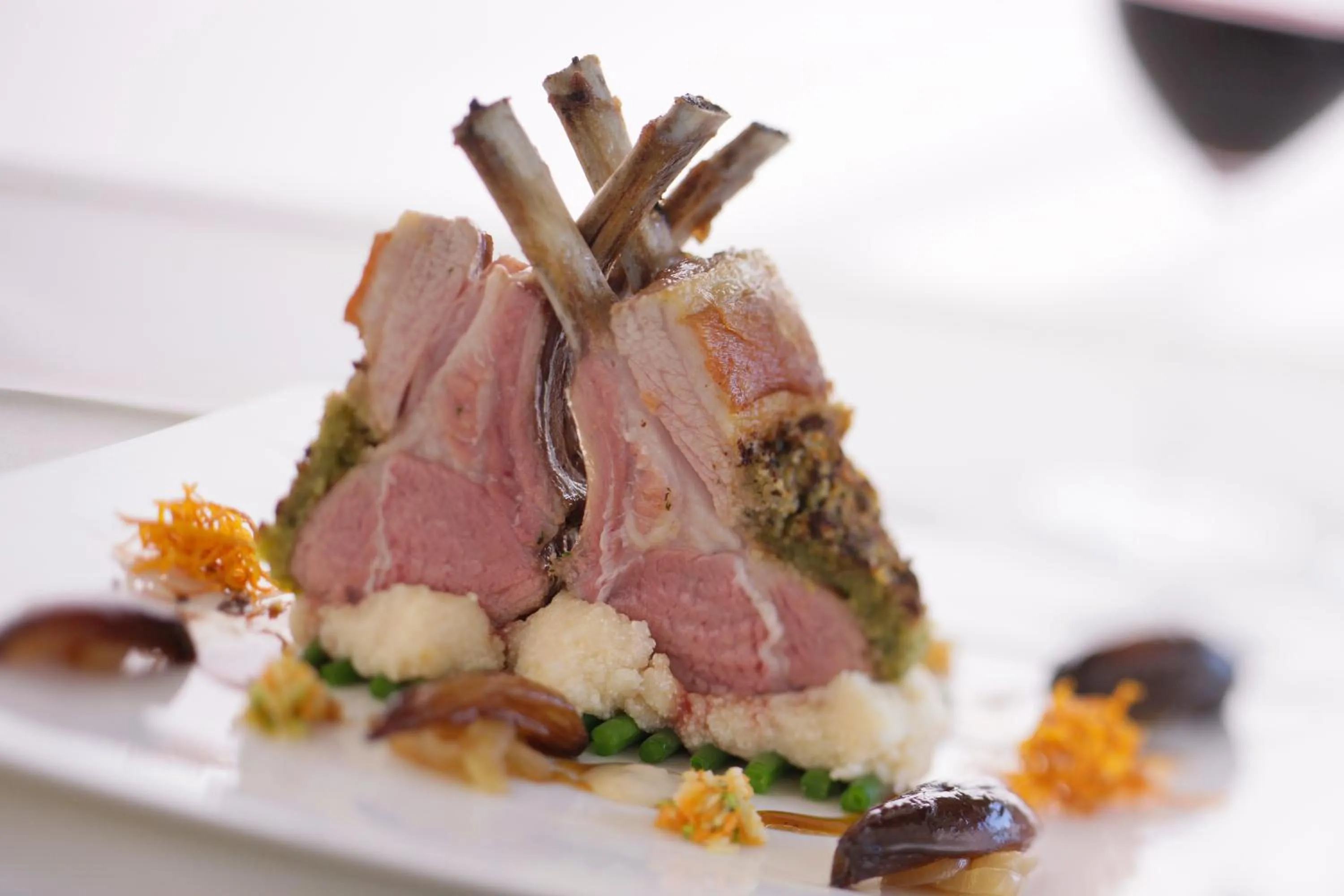 Food close-up in allgäu resort