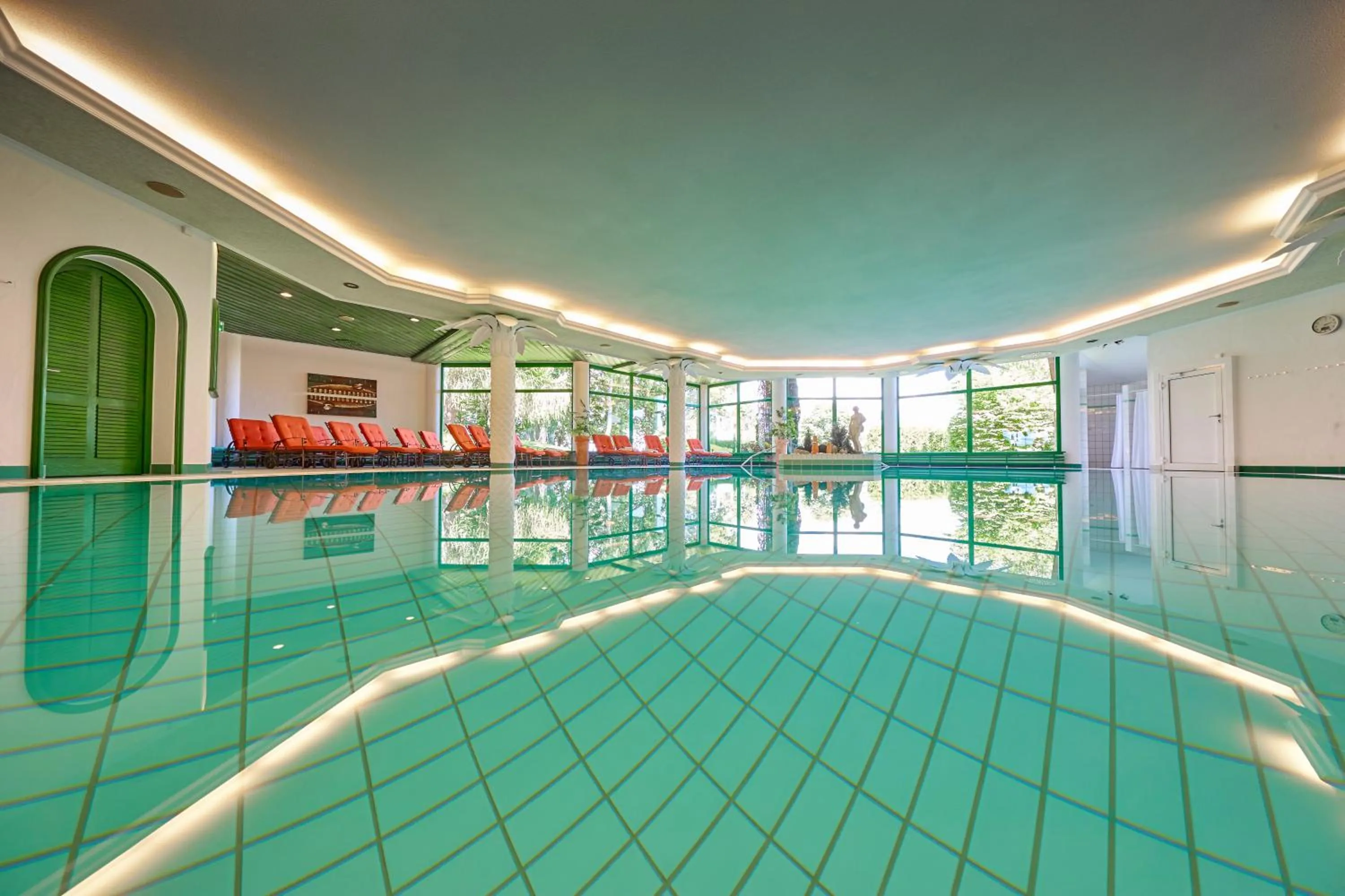 Swimming pool in allgäu resort