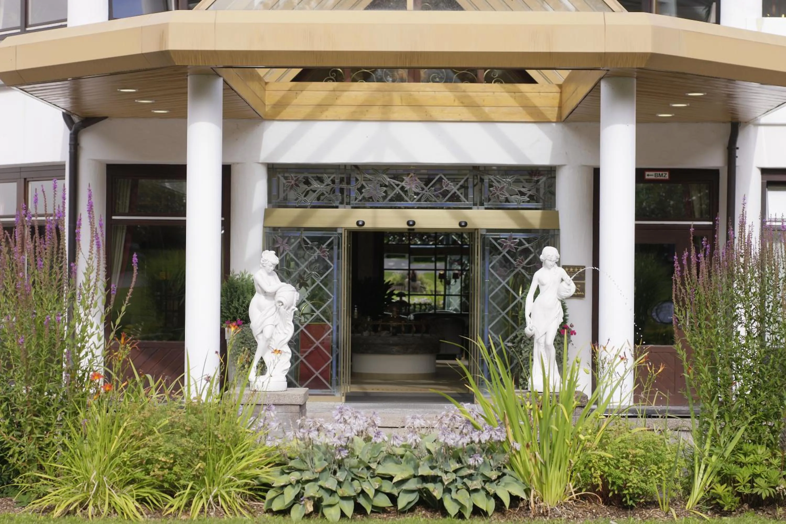Facade/entrance in allgäu resort