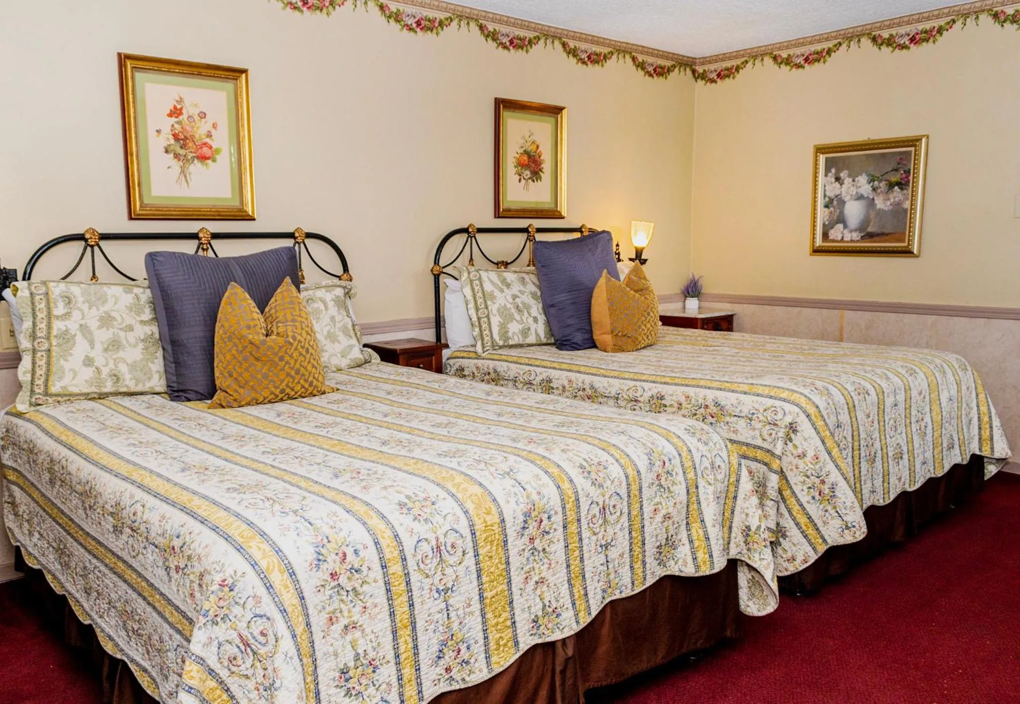 Bed in Gunn House Hotel