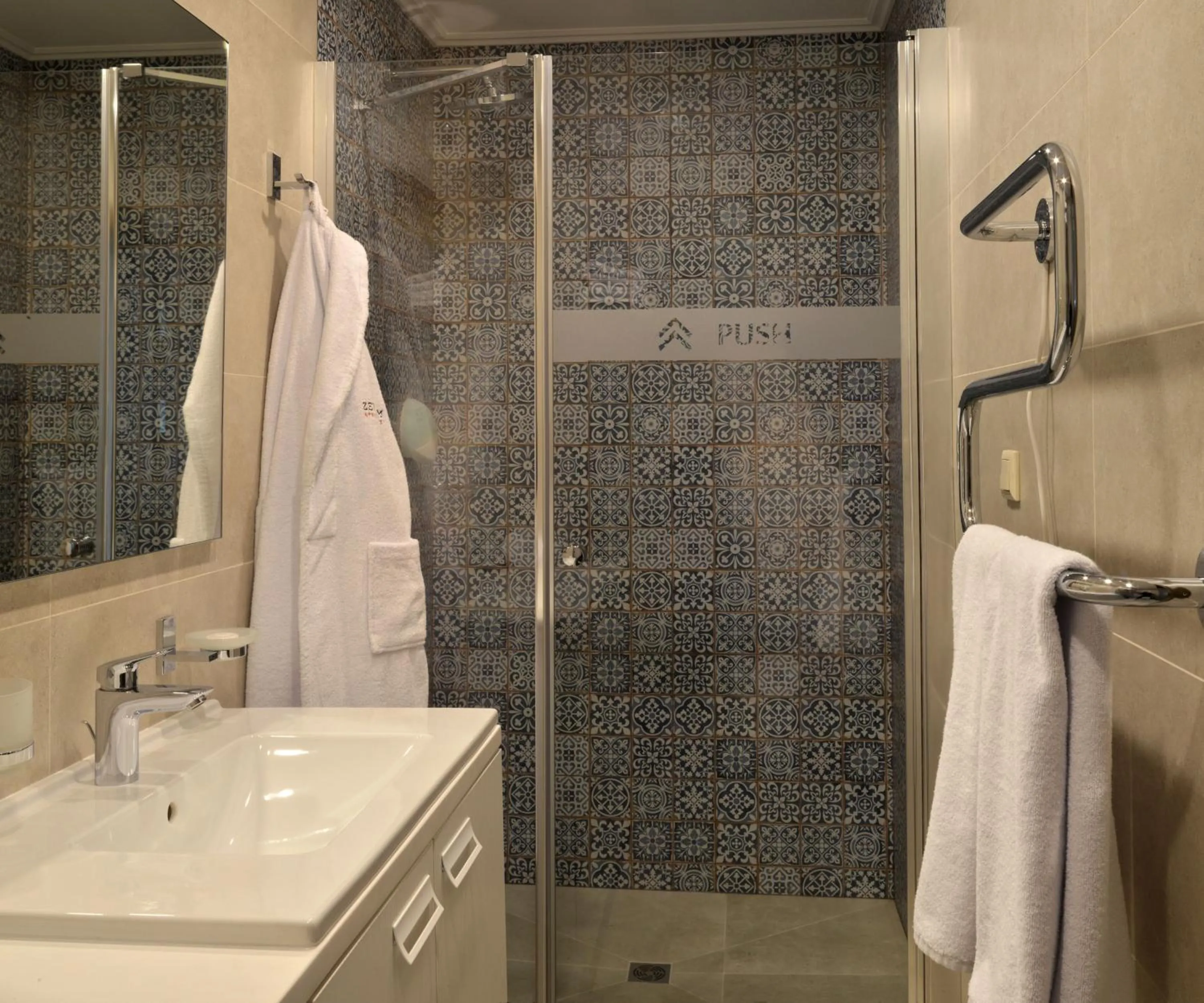 Bathroom in ZENTRUM Hotel