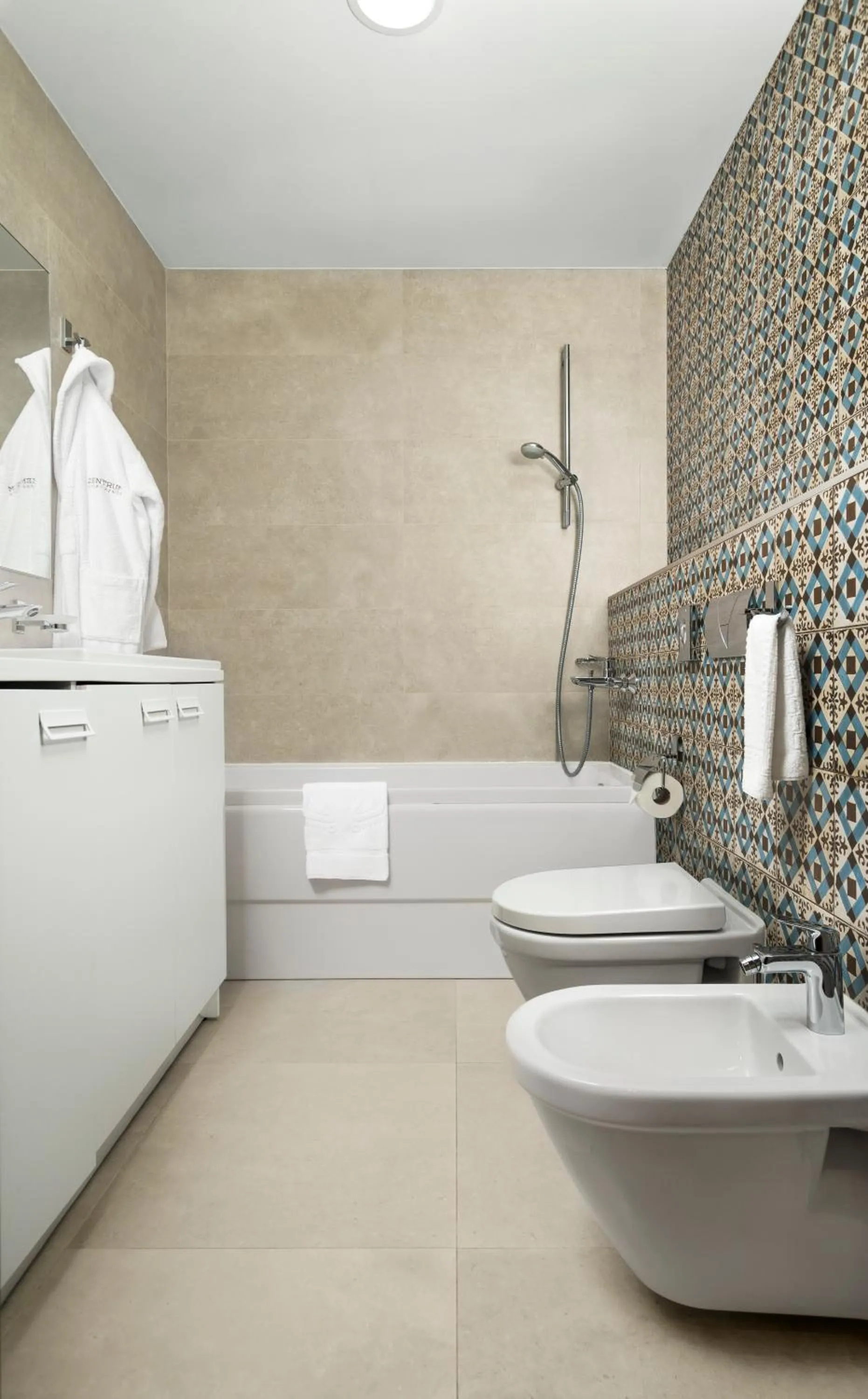 Bathroom in ZENTRUM Hotel