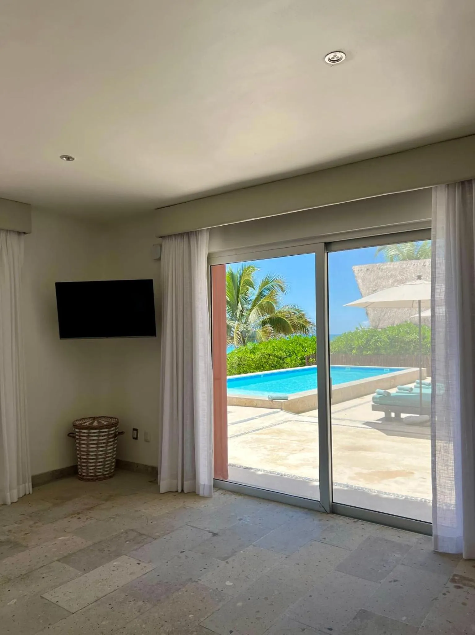 Swimming pool in El Paraiso Hotel Tulum