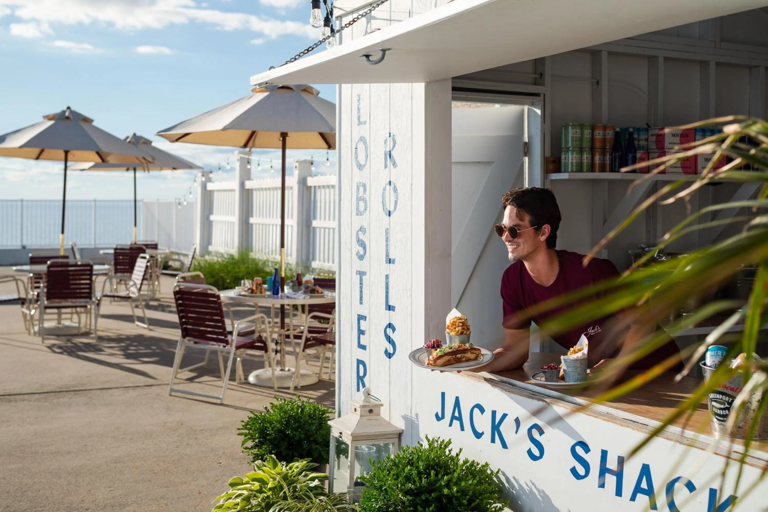 Patio in Sound View Greenport
