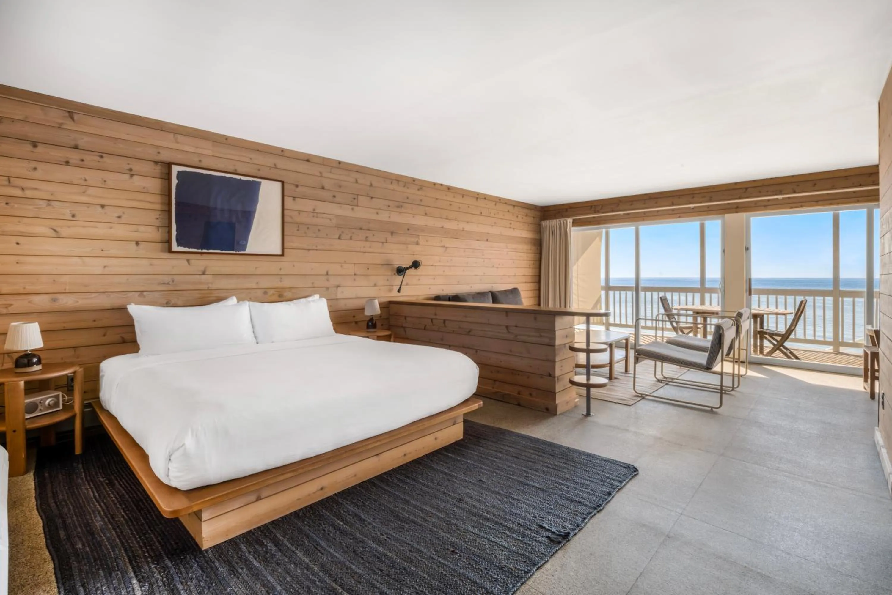 View (from property/room), Bed in Sound View Greenport