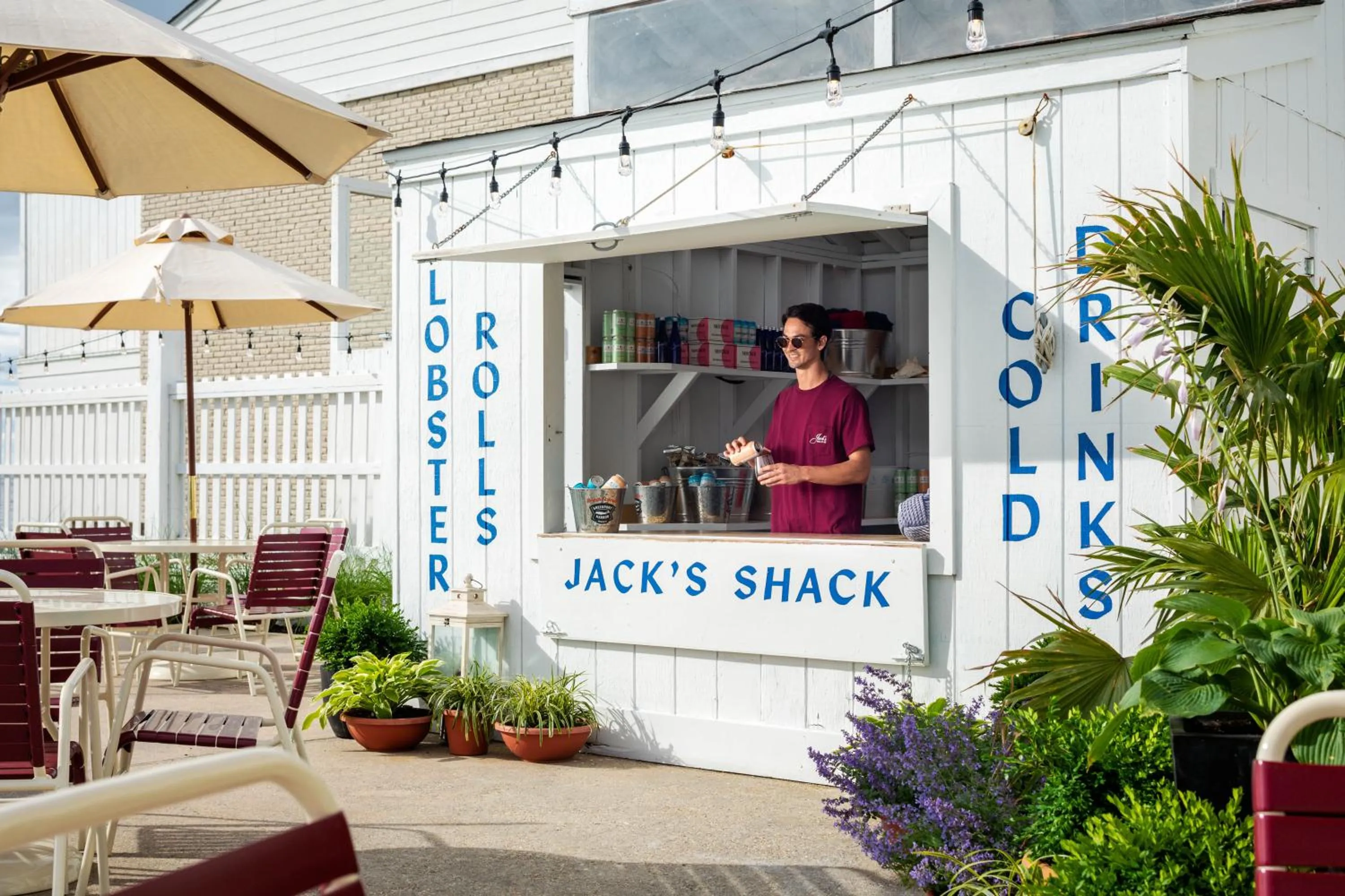 Patio in Sound View Greenport