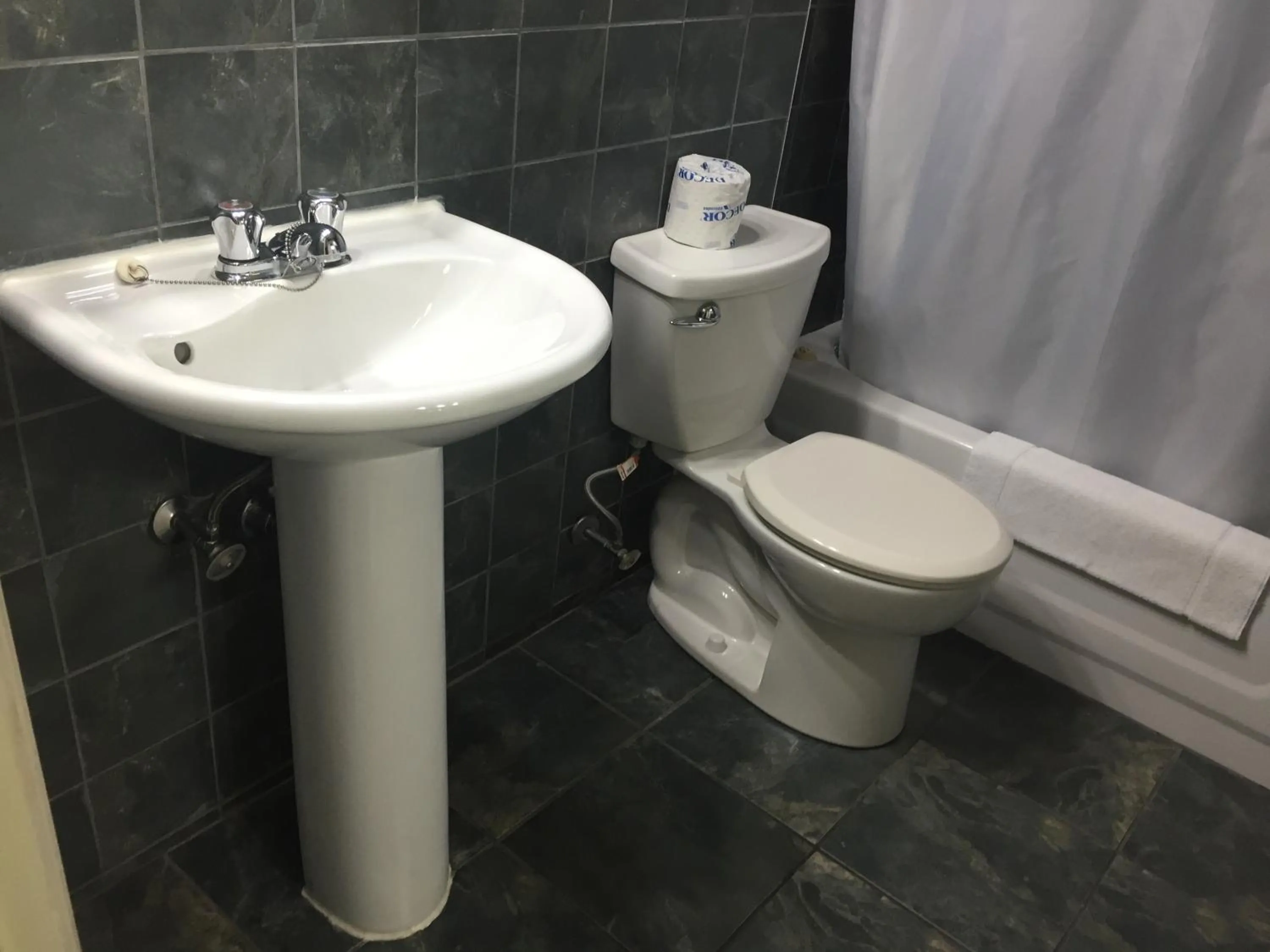 Bathroom in Century Motel