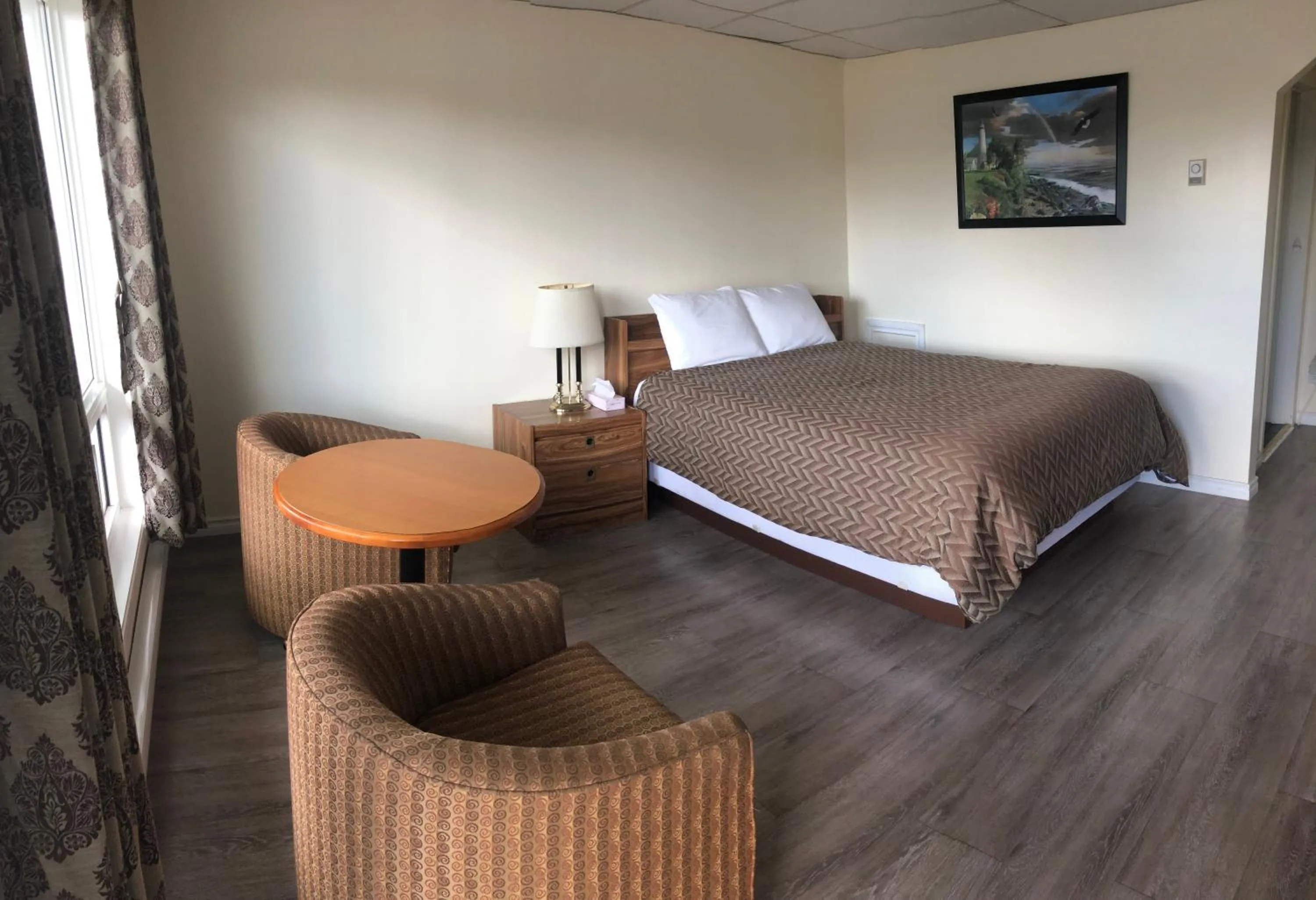 Bed in Century Motel