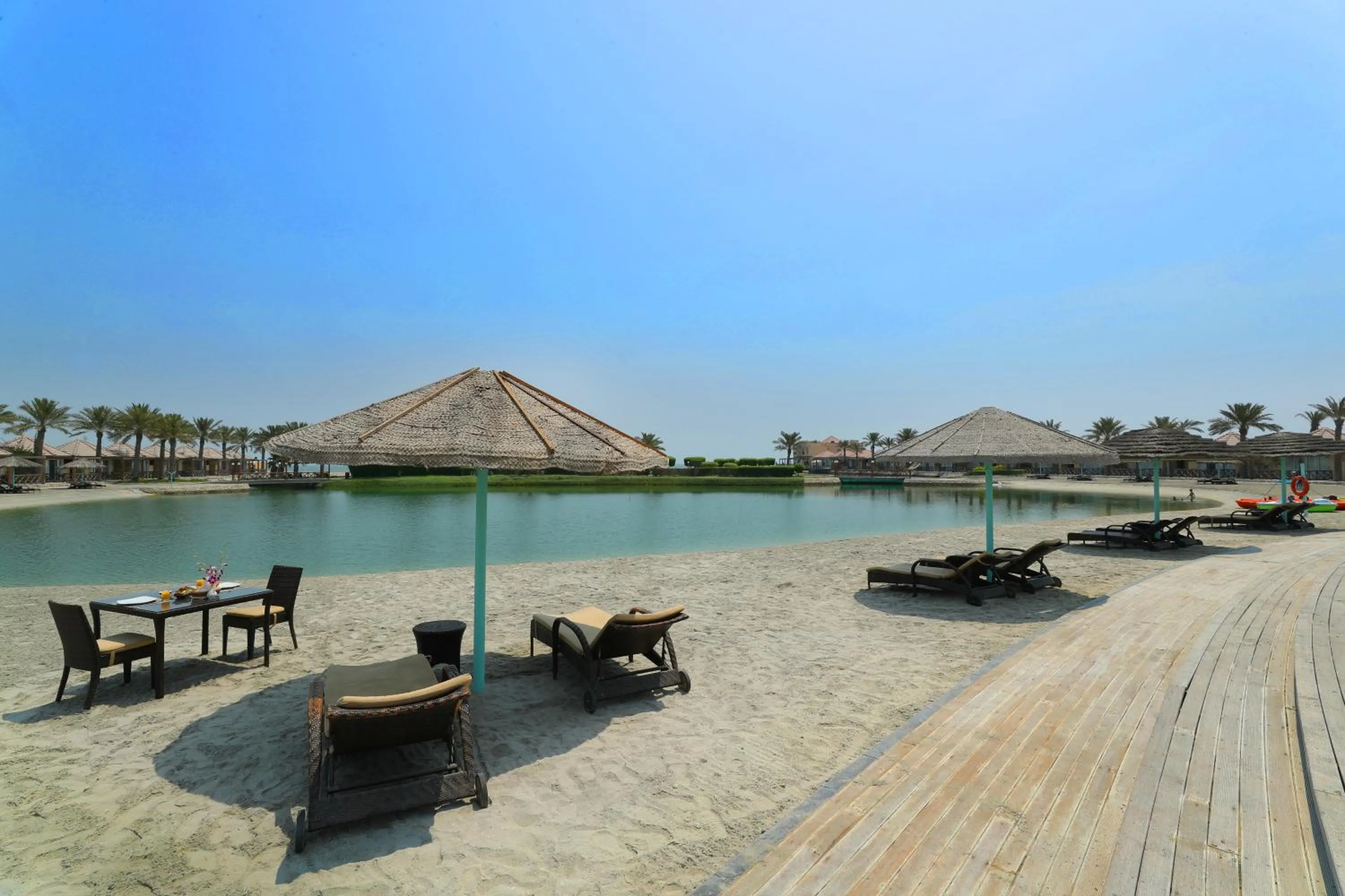 Beach in AlBander Hotel & Resort