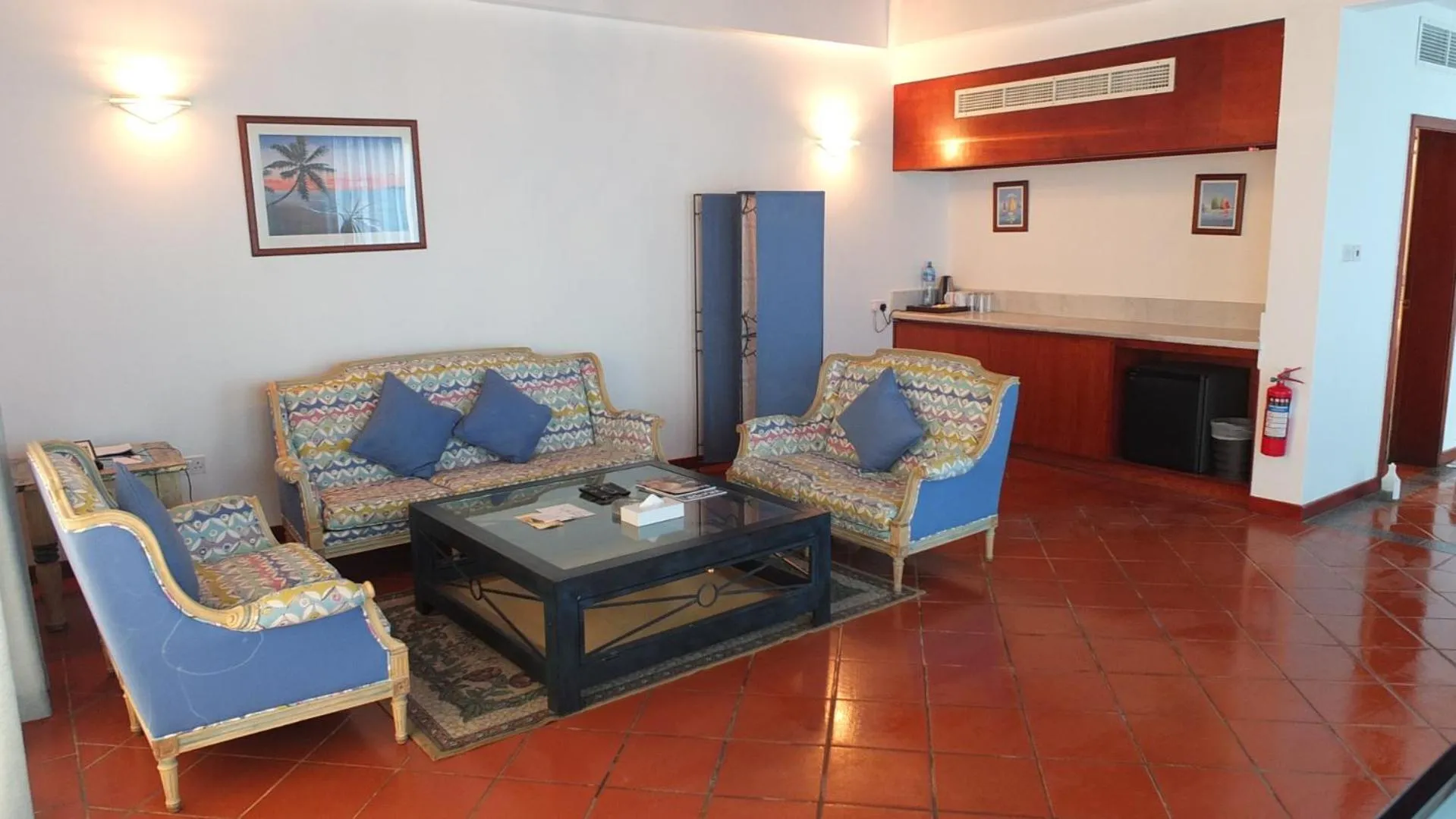 Living room in AlBander Hotel & Resort