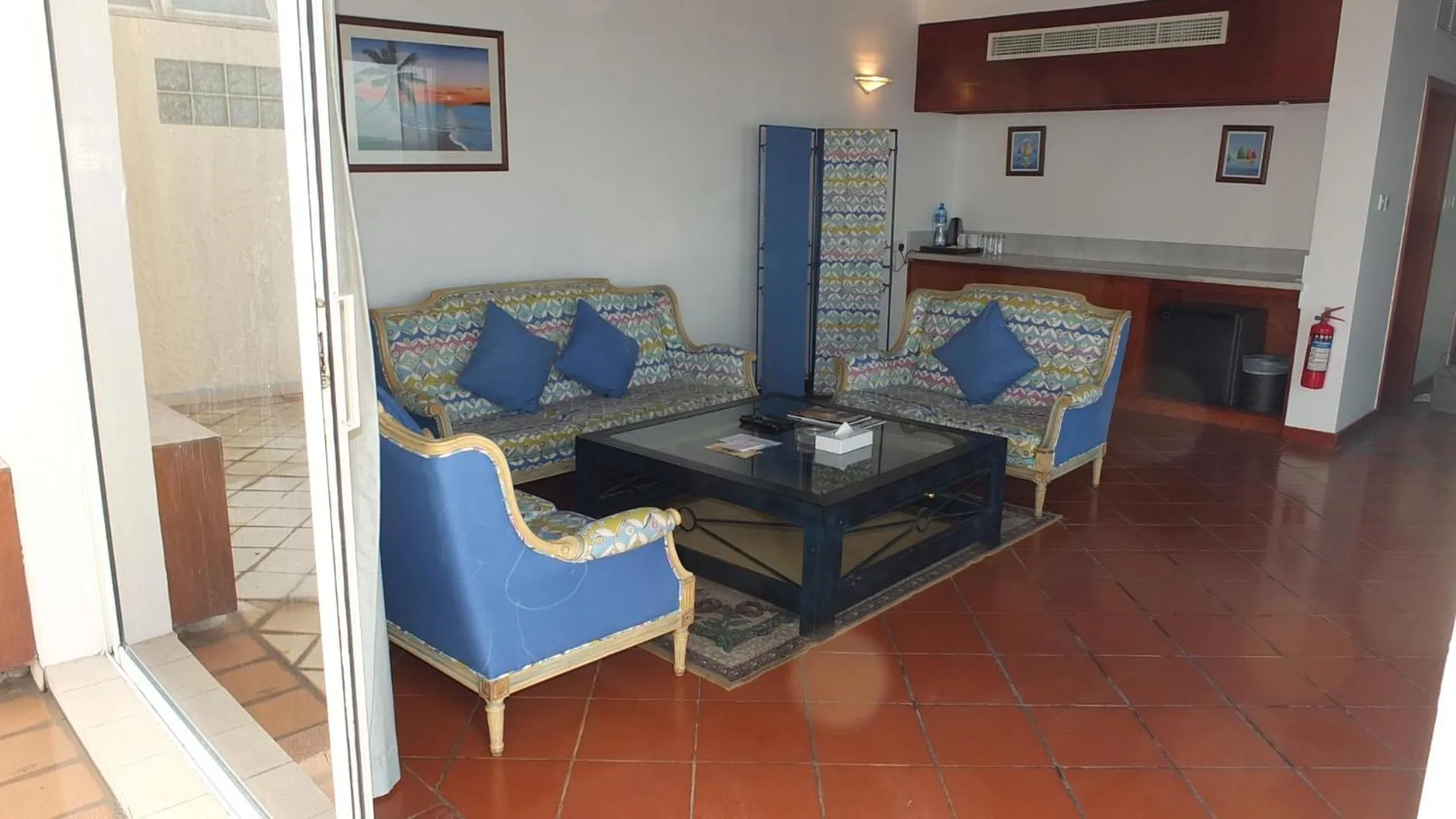 Living room in AlBander Hotel & Resort