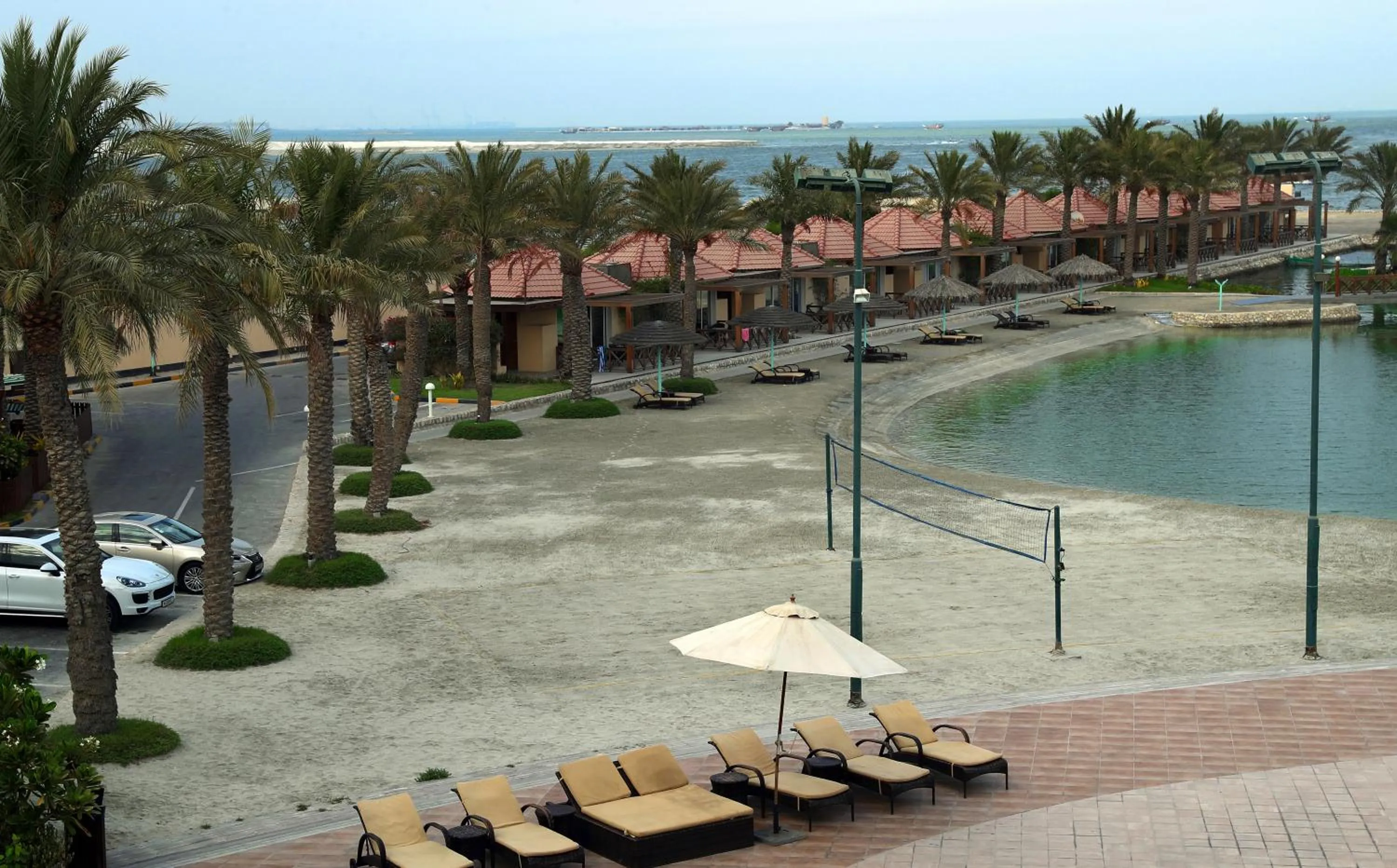 Beach in AlBander Hotel & Resort
