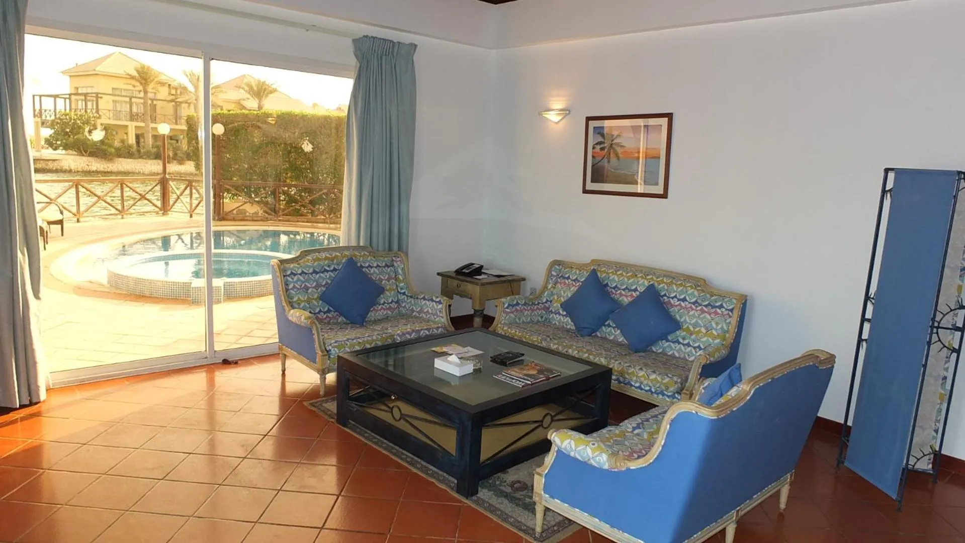 Living room in AlBander Hotel & Resort