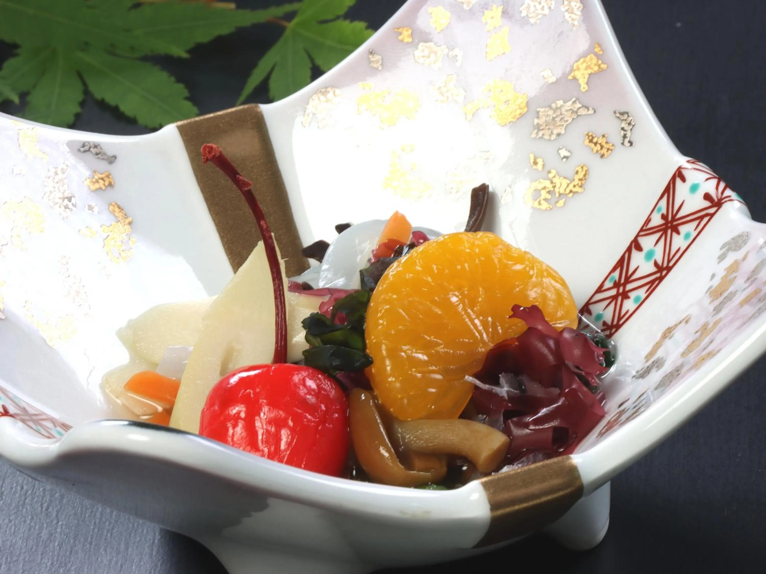 Food close-up in Hotel Omodaka