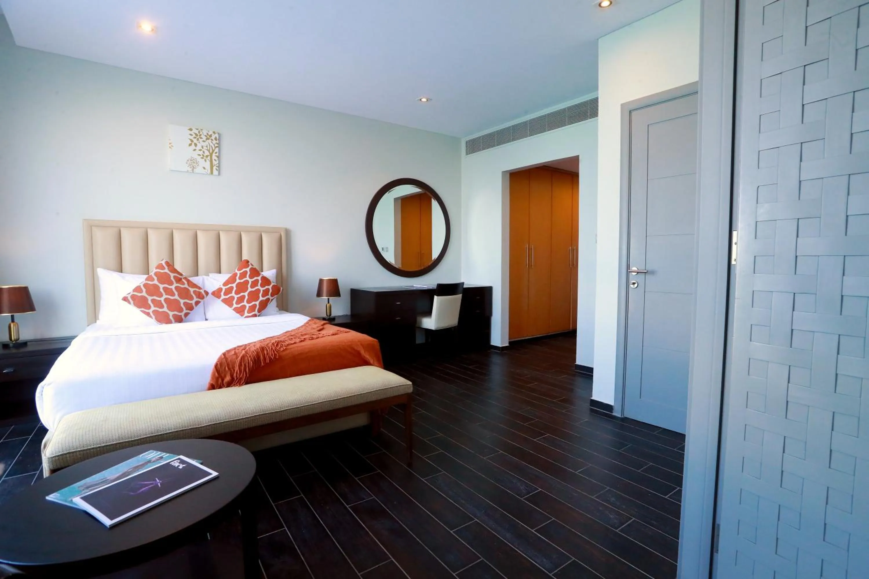 Bed in Dragon Beach Hotel