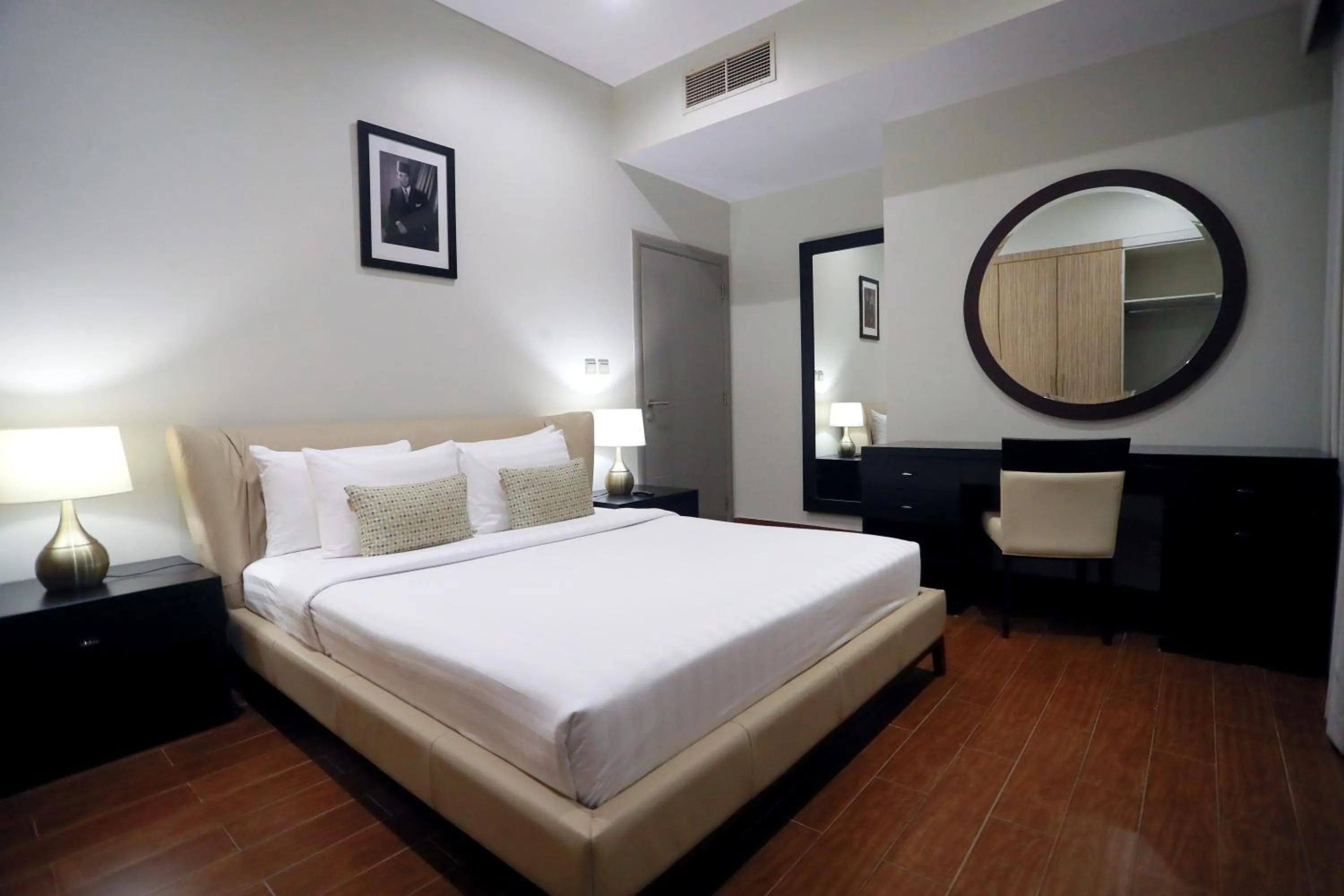 Bed in Dragon Beach Hotel