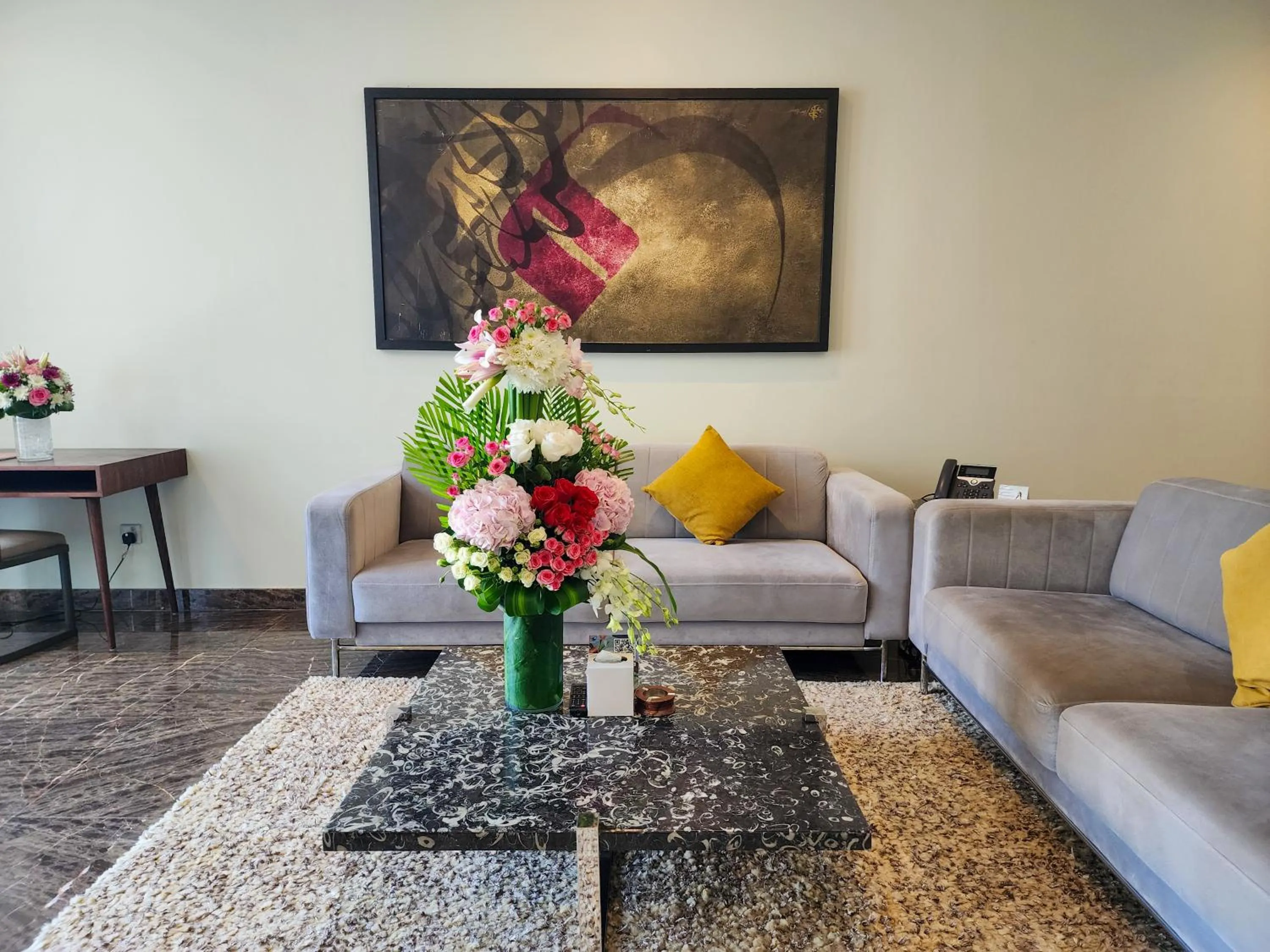 Living room in Dragon Beach Hotel