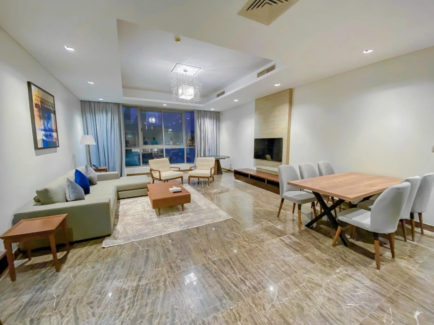 Living room in Dragon Beach Hotel