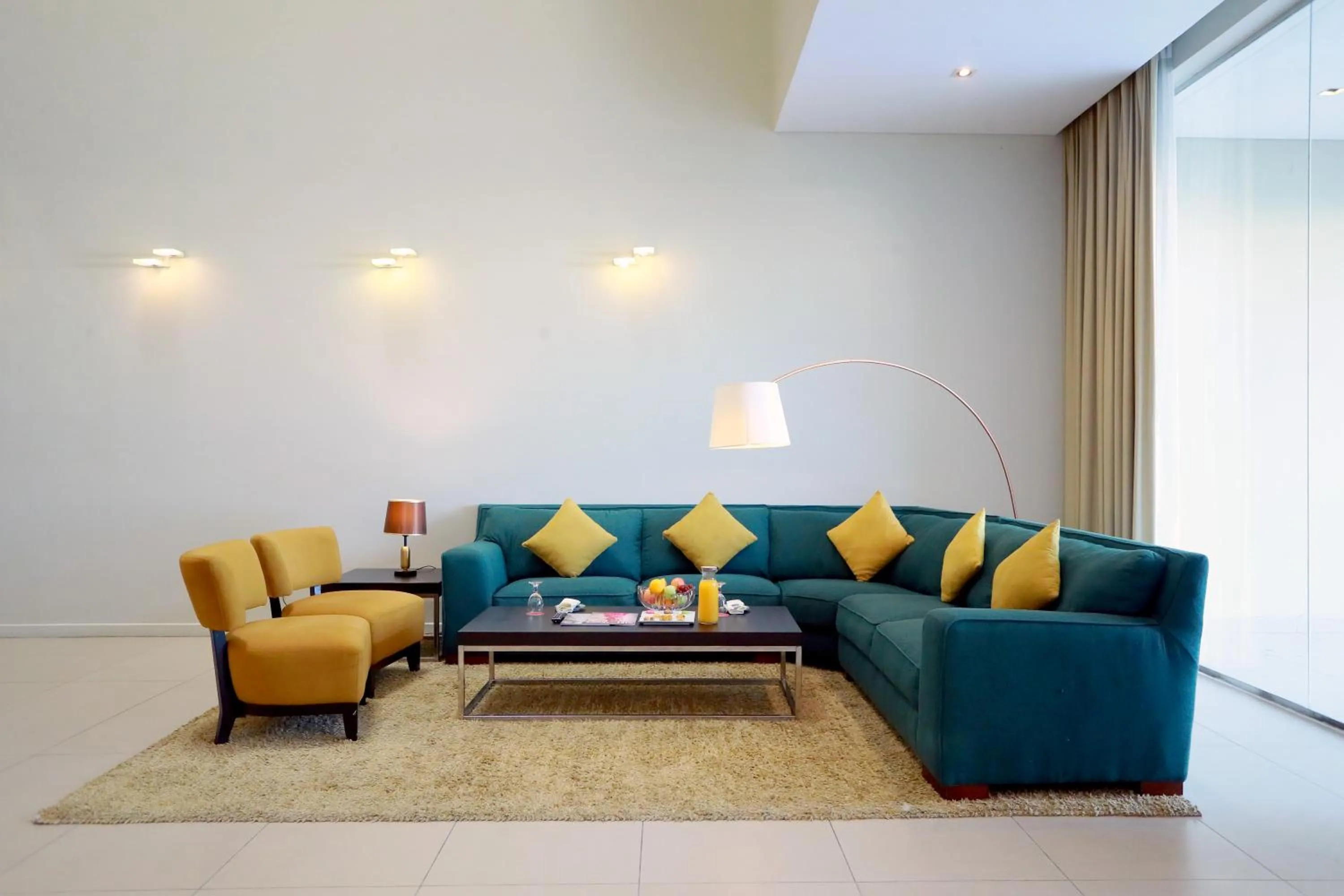 Living room in Dragon Beach Hotel