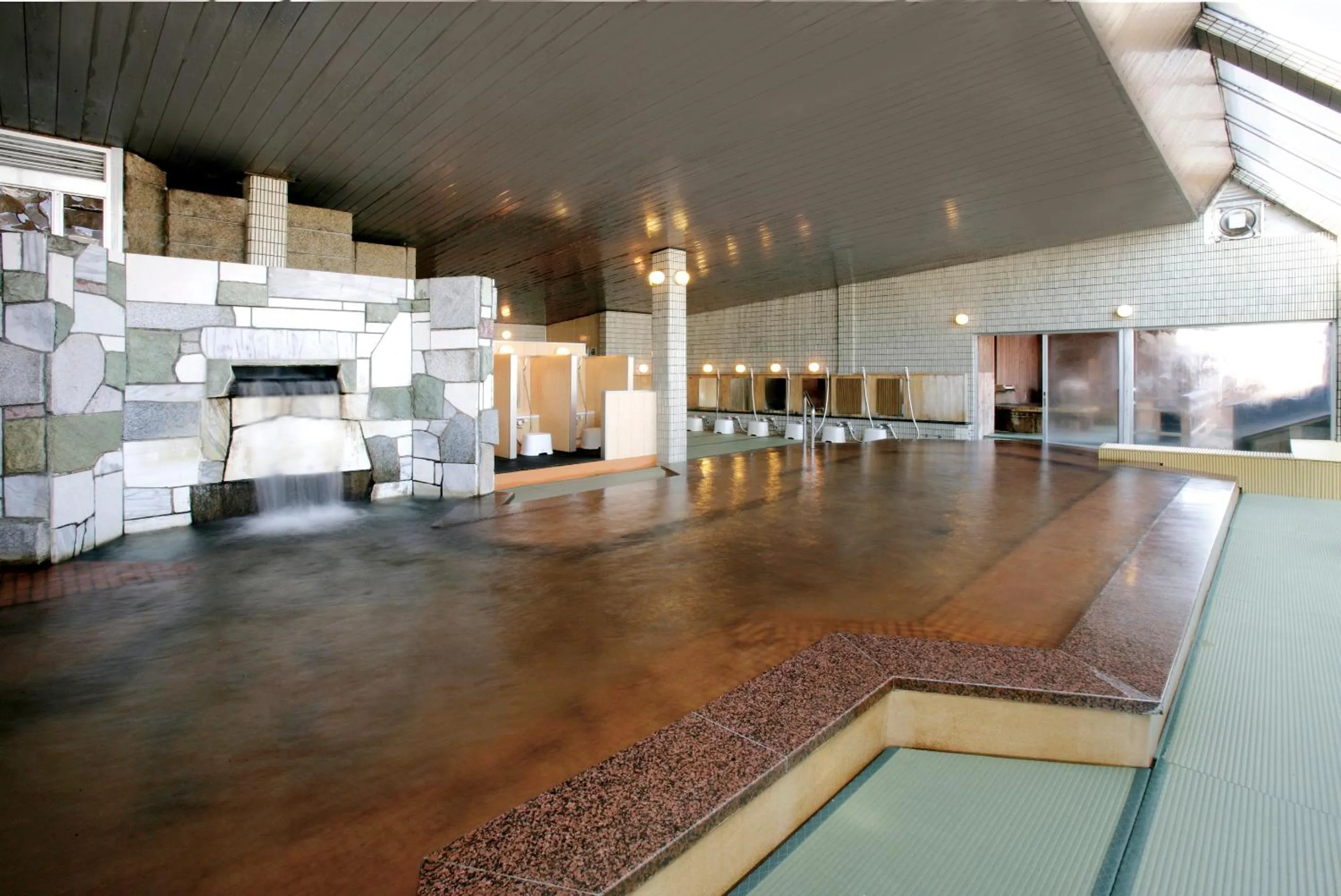 Hot Spring Bath in Hotel Kimura