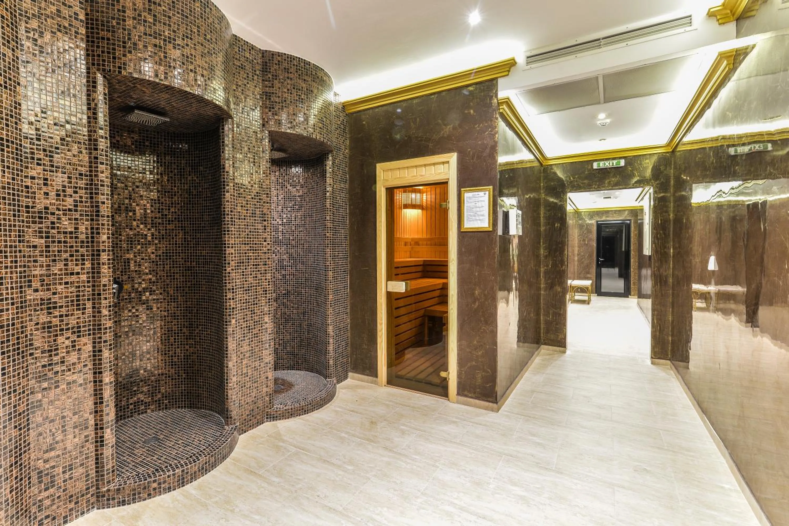 Sauna in VILLA FLORENCE Boutique Apart Hotel