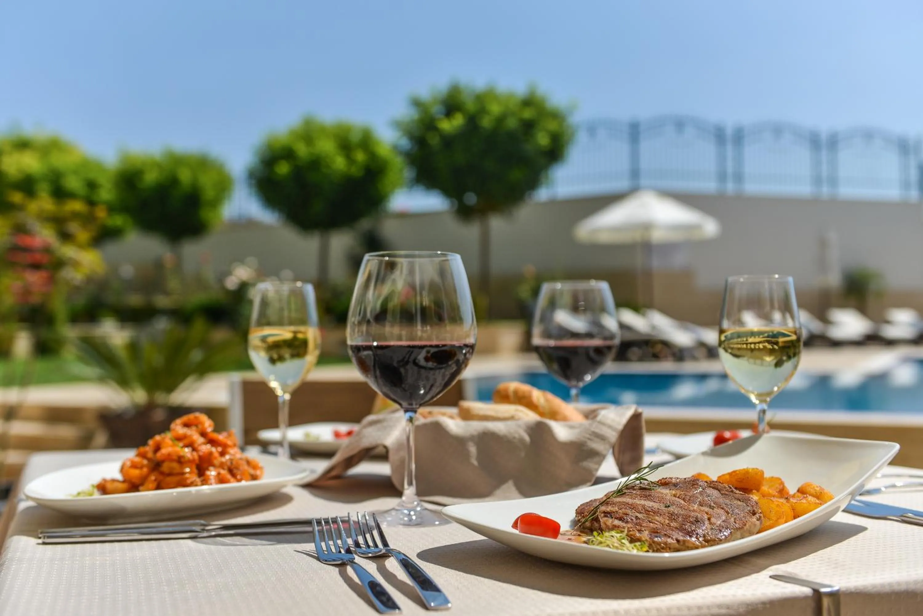 Food close-up in VILLA FLORENCE Boutique Apart Hotel
