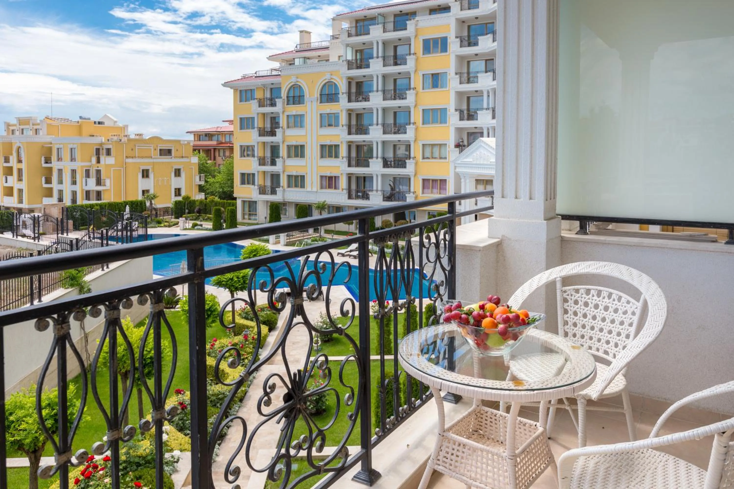 Balcony/Terrace in VILLA FLORENCE Boutique Apart Hotel