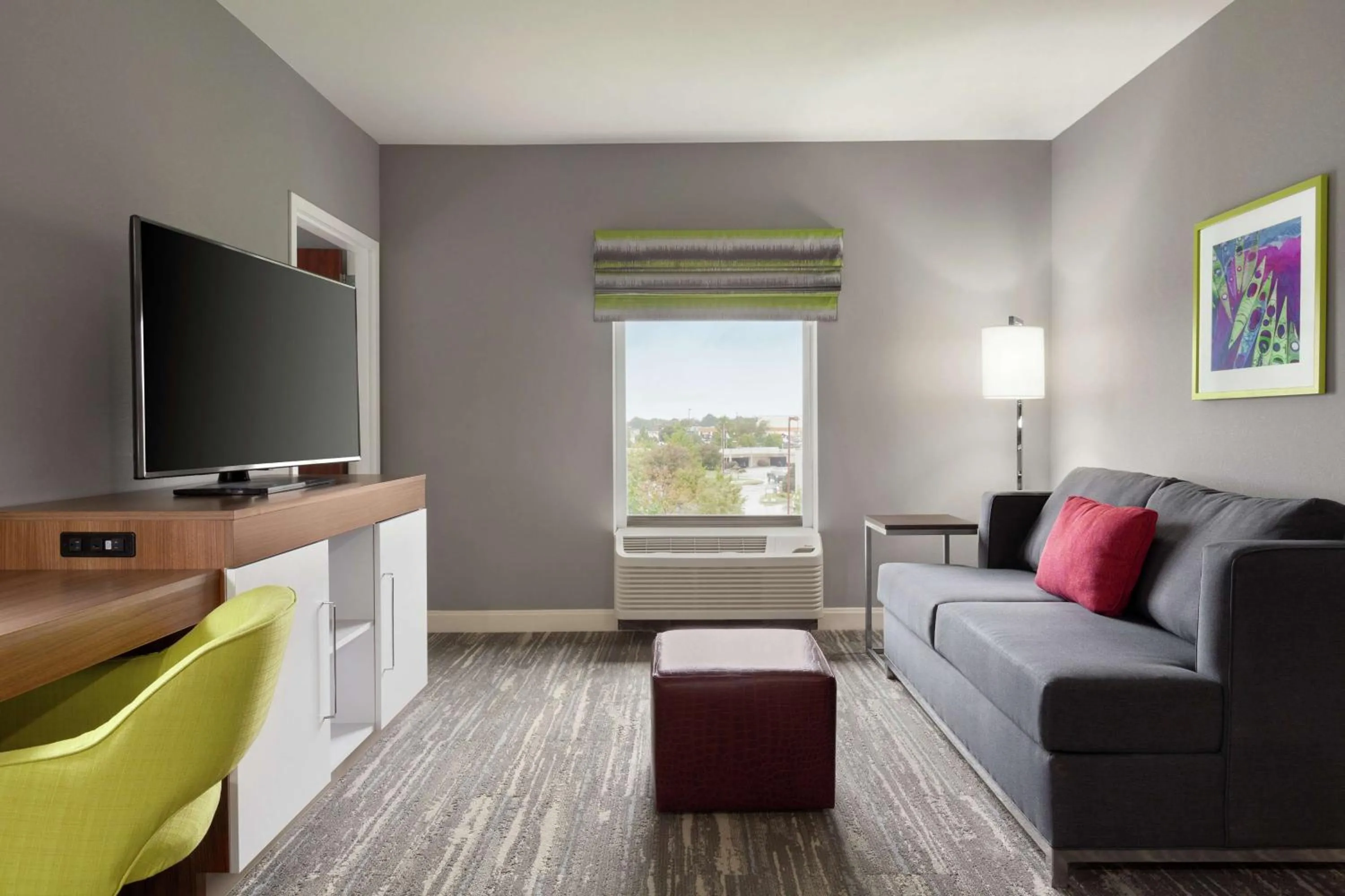 Bedroom in Hampton by Hilton Oklahoma City I-40 East- Tinker AFB