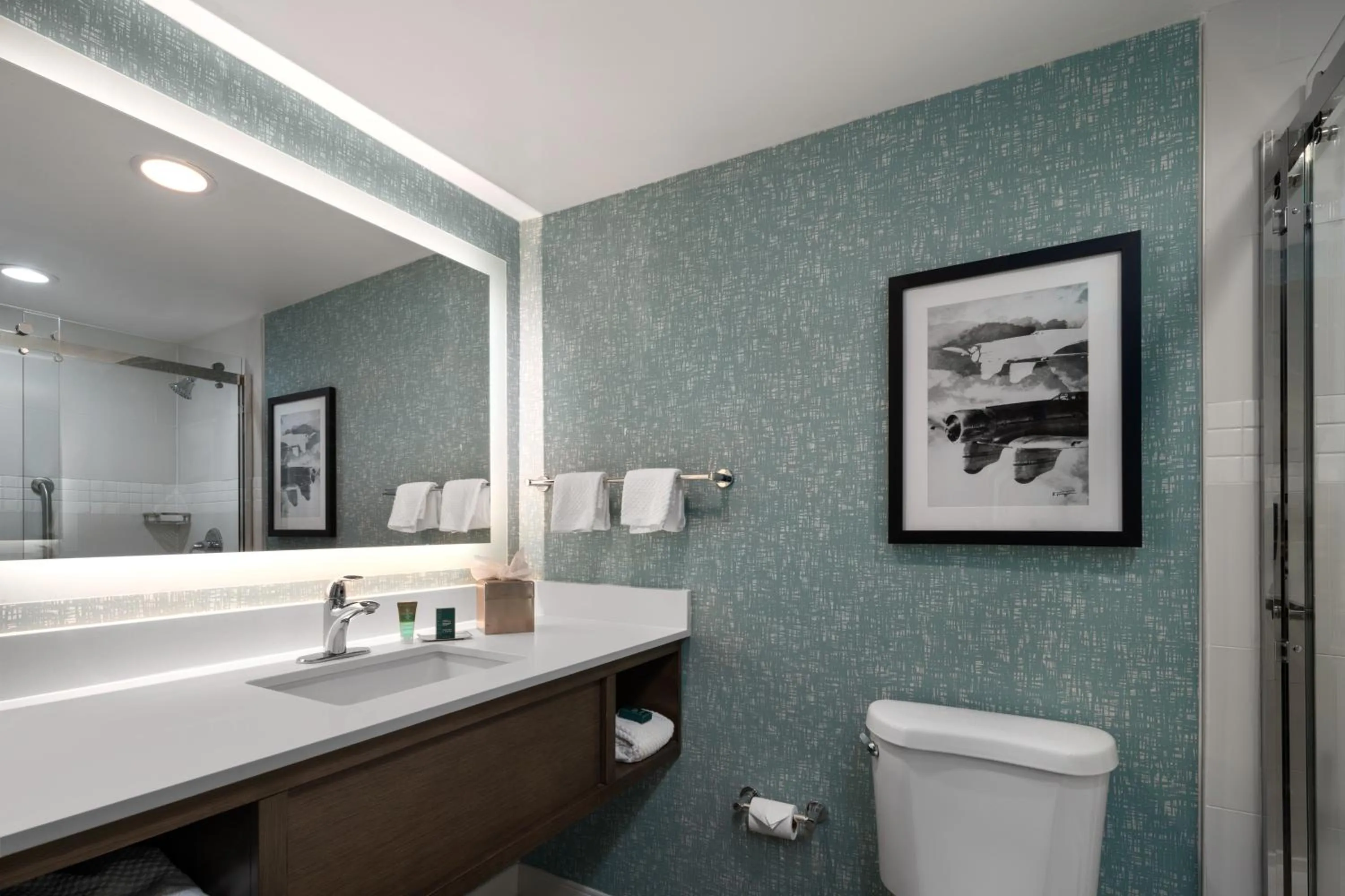 Bathroom in DoubleTree by Hilton Norfolk Airport