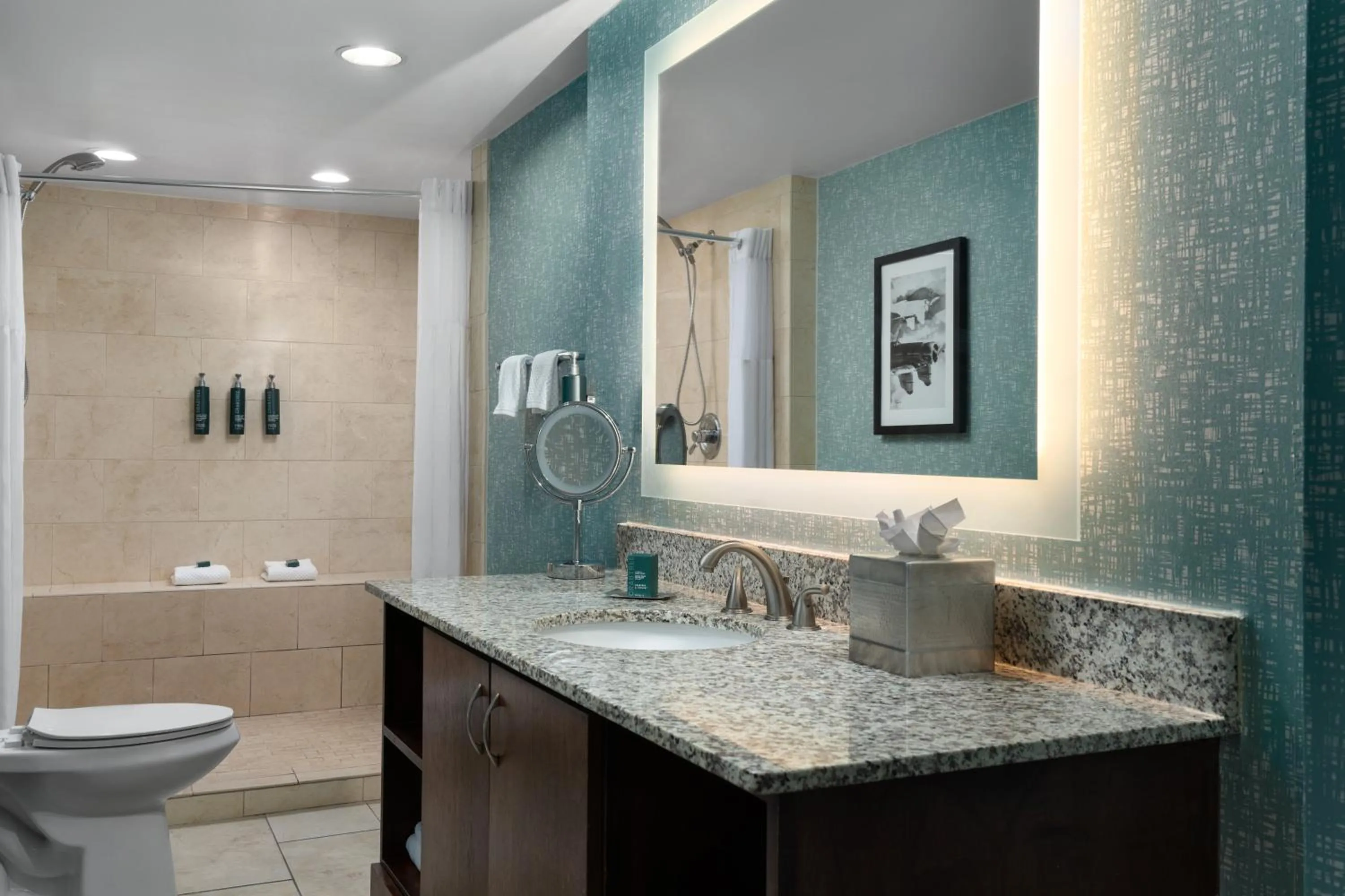 Bathroom in DoubleTree by Hilton Norfolk Airport