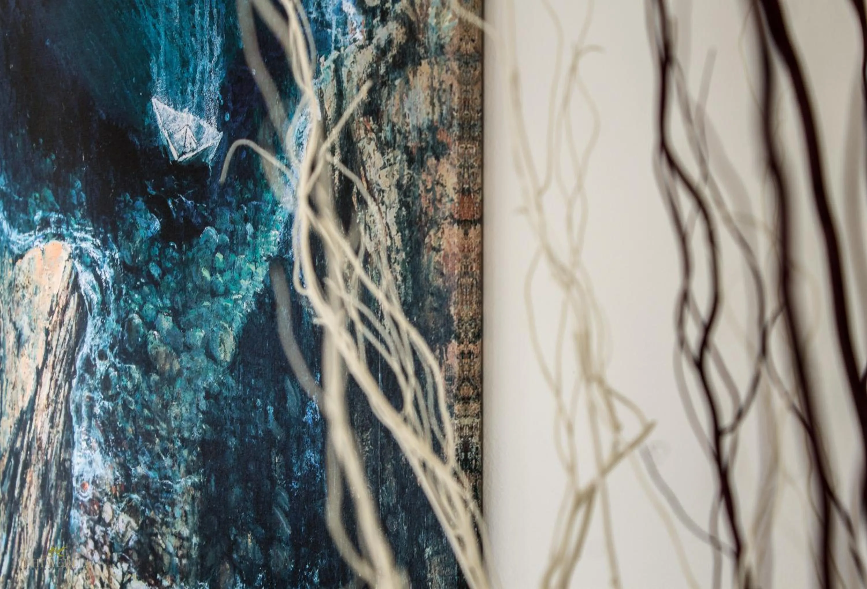 Decorative detail in Iphimedeia Luxury Hotel & Suites