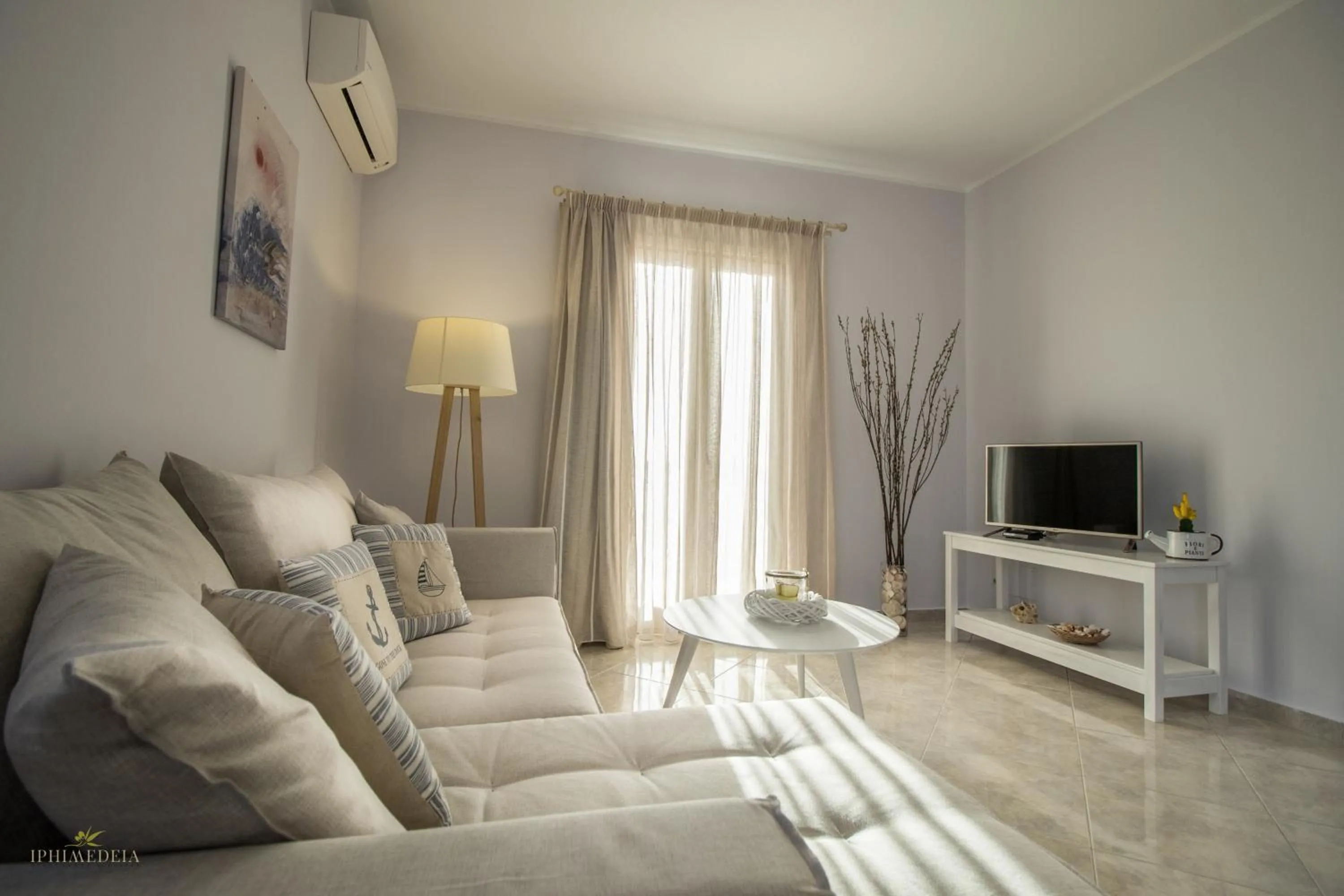 Living room in Iphimedeia Luxury Hotel & Suites