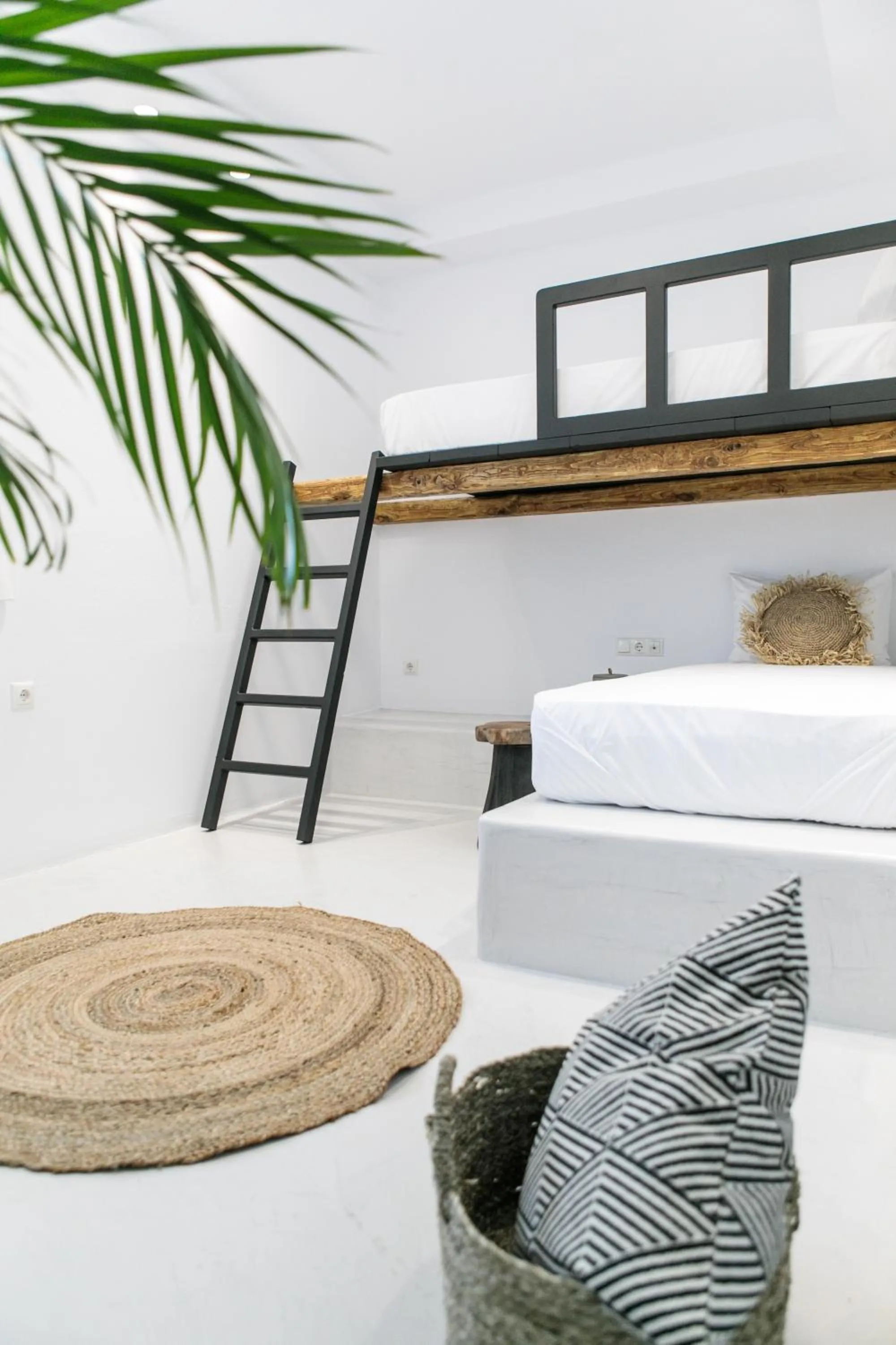 Bed in Iphimedeia Luxury Hotel & Suites