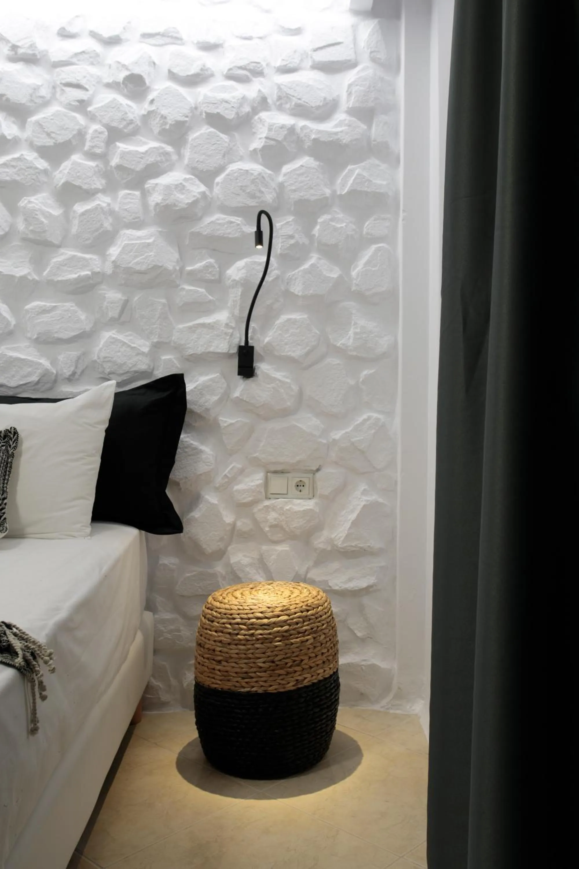 Bed in Iphimedeia Luxury Hotel & Suites