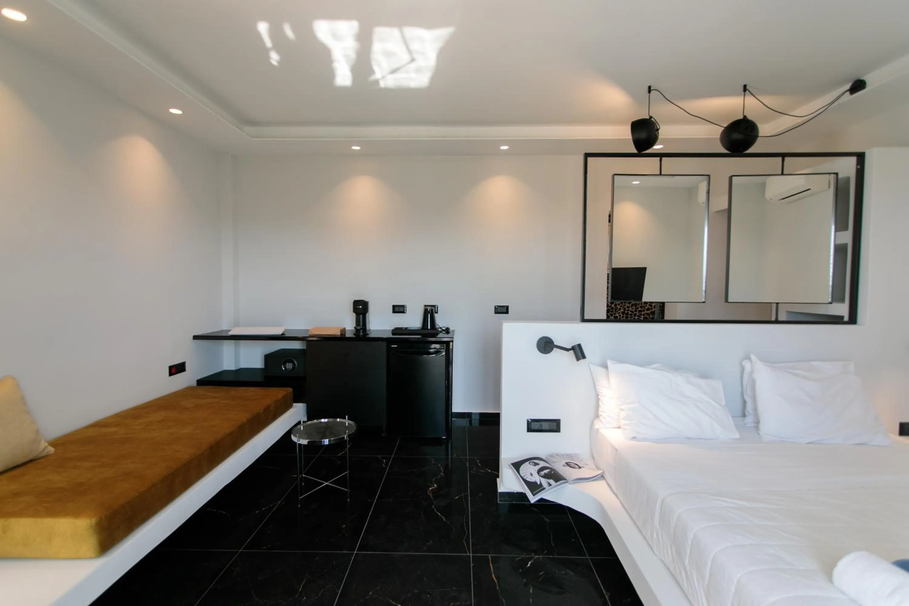 Bed in Iphimedeia Luxury Hotel & Suites