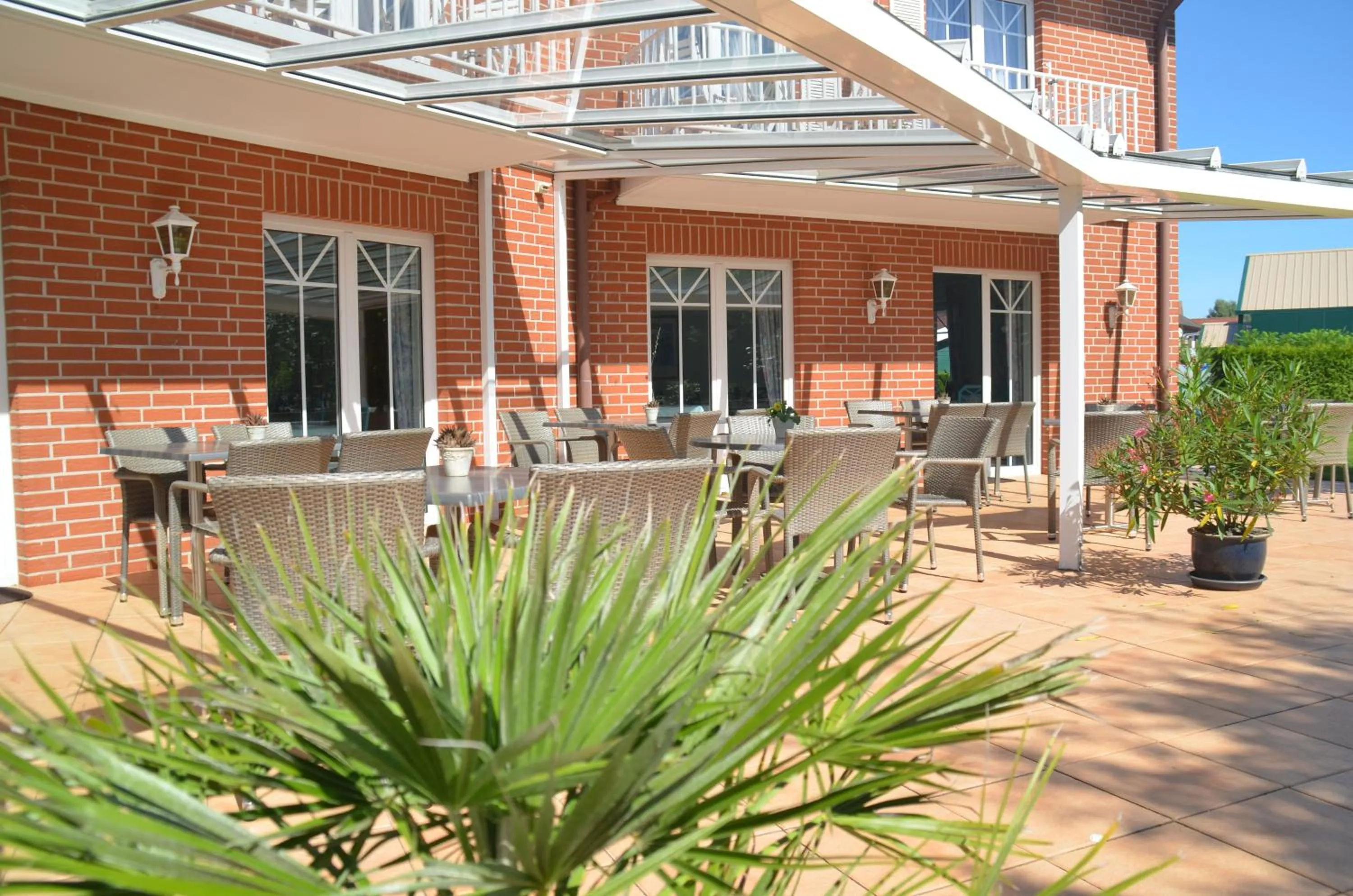 Balcony/Terrace in Hotel Flora