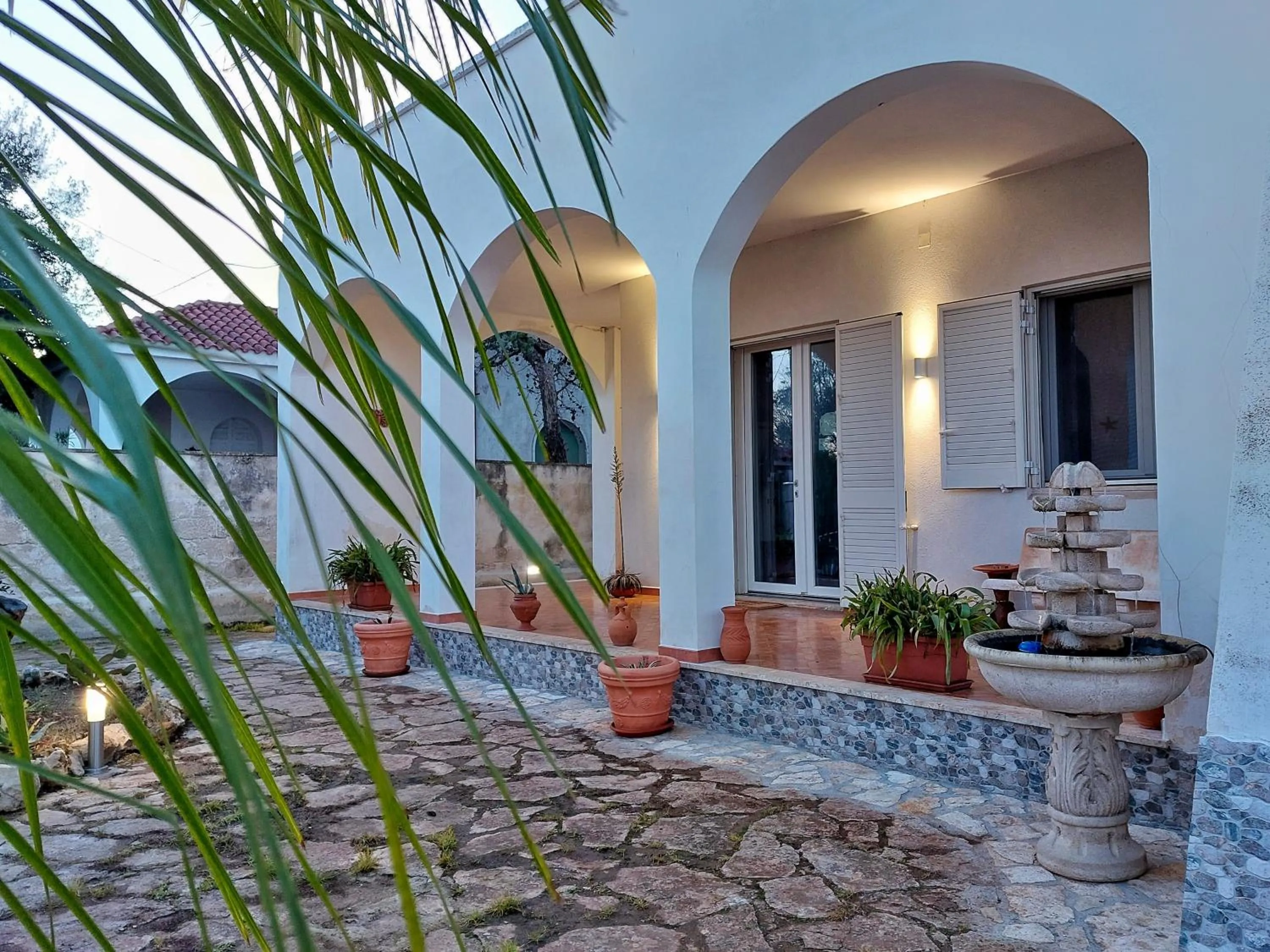 Patio in Villa Musella B&B