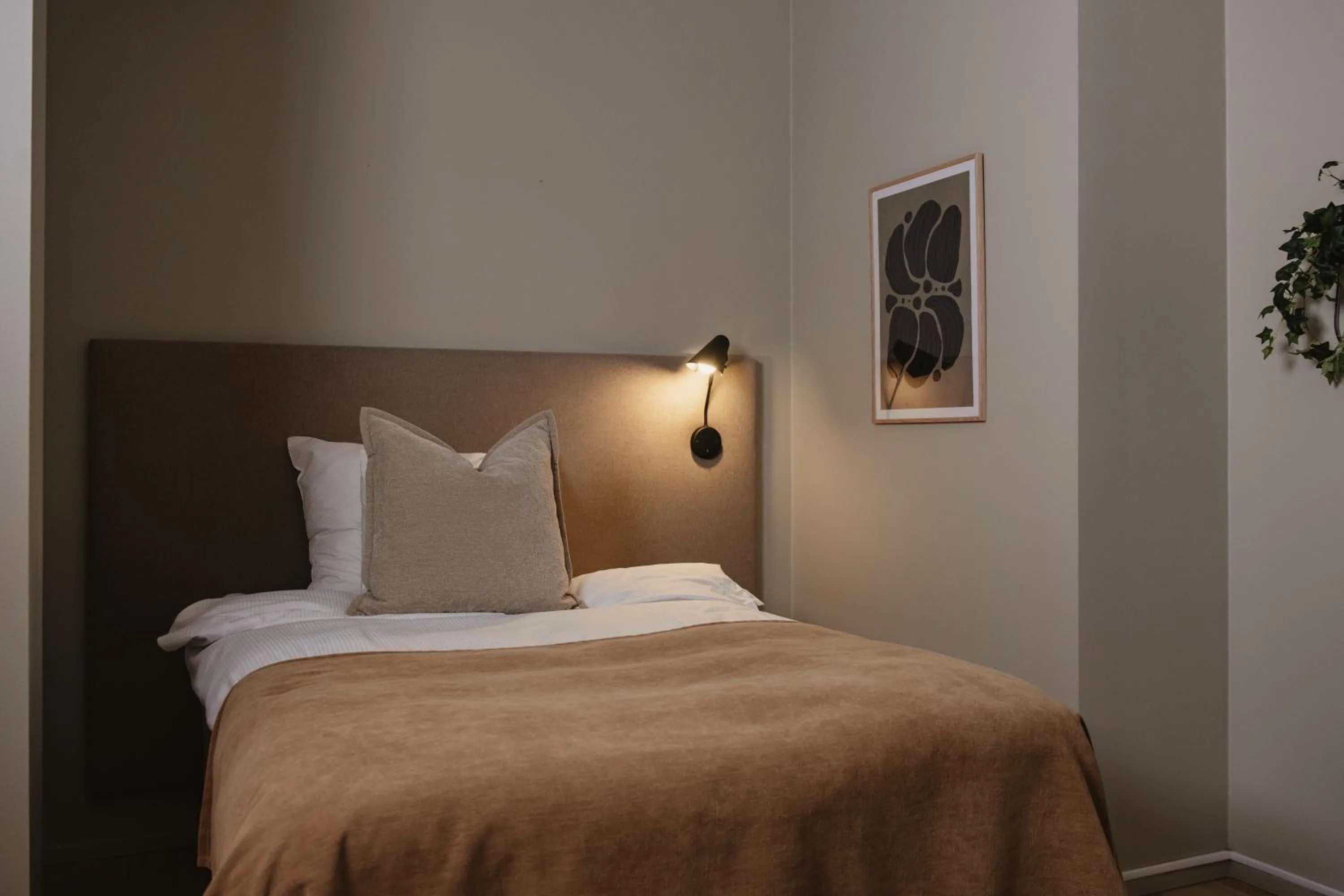 Bed in Home Hotel Odin