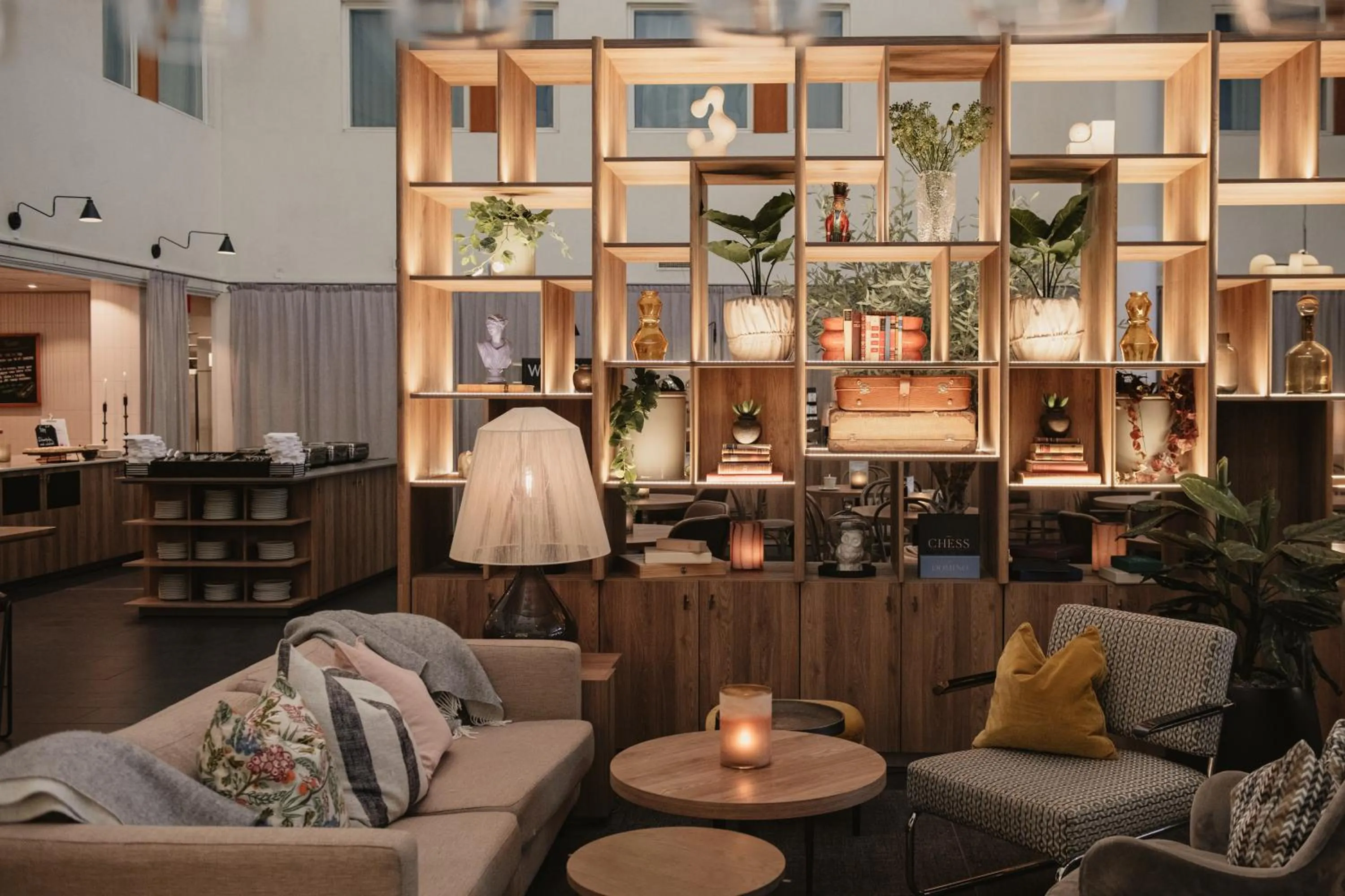 Seating area in Home Hotel Odin