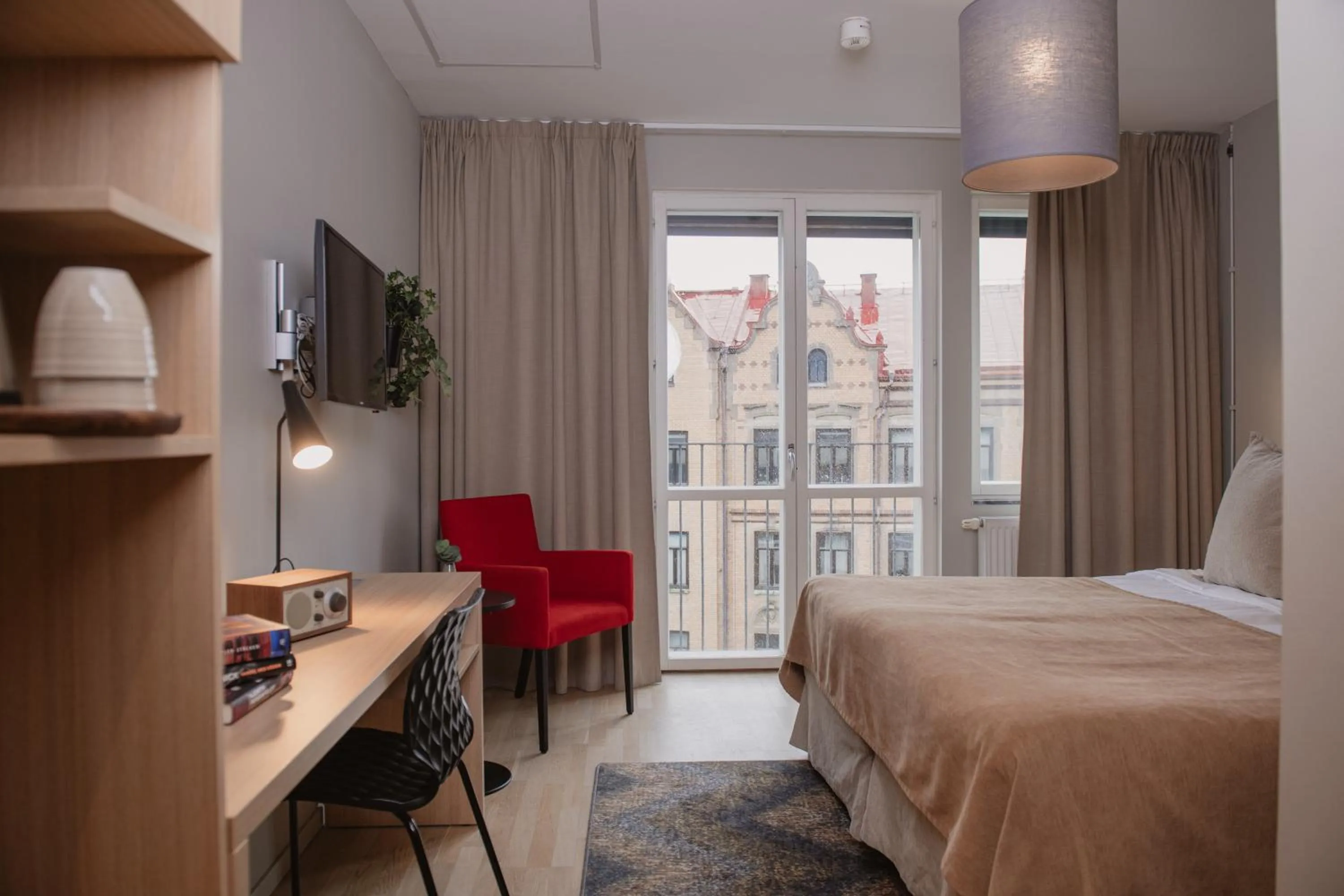 Bed in Home Hotel Odin