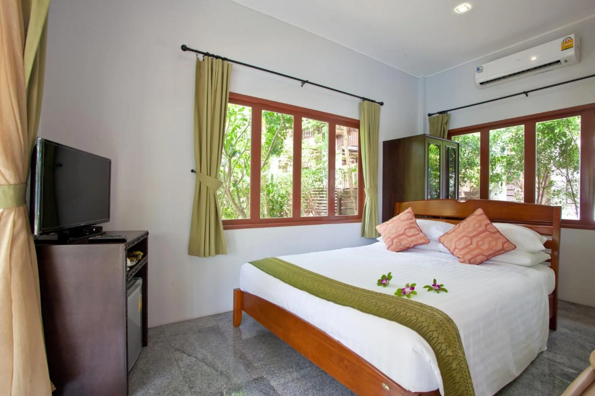 Bed in Ardea Resort Pool Villa